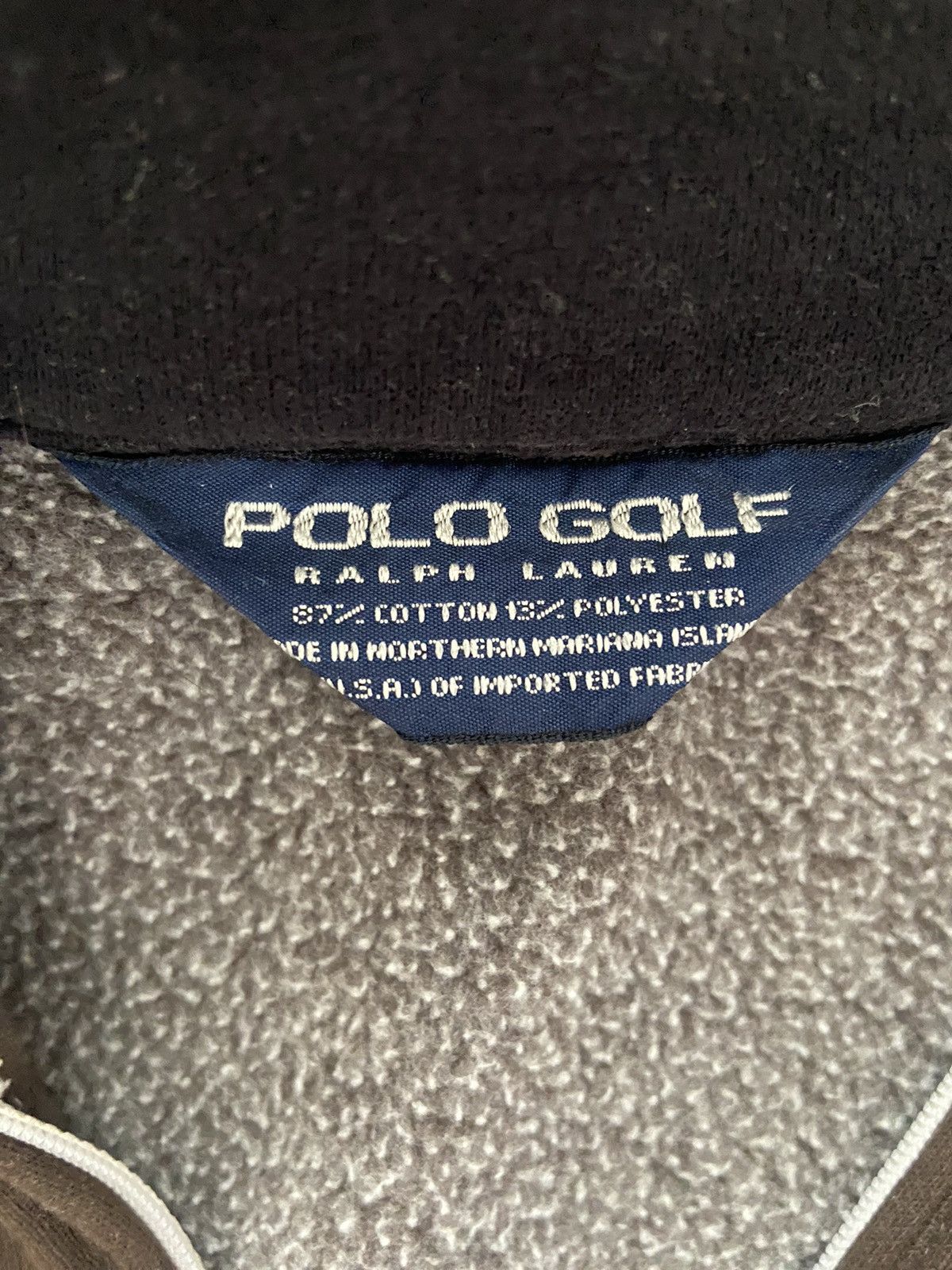 Polo Ralph Lauren × Vintage Vintage Polo Ralph Lauren half-zip sweatshirt Size US L / EU 52-54 / 3 - 4 Thumbnail