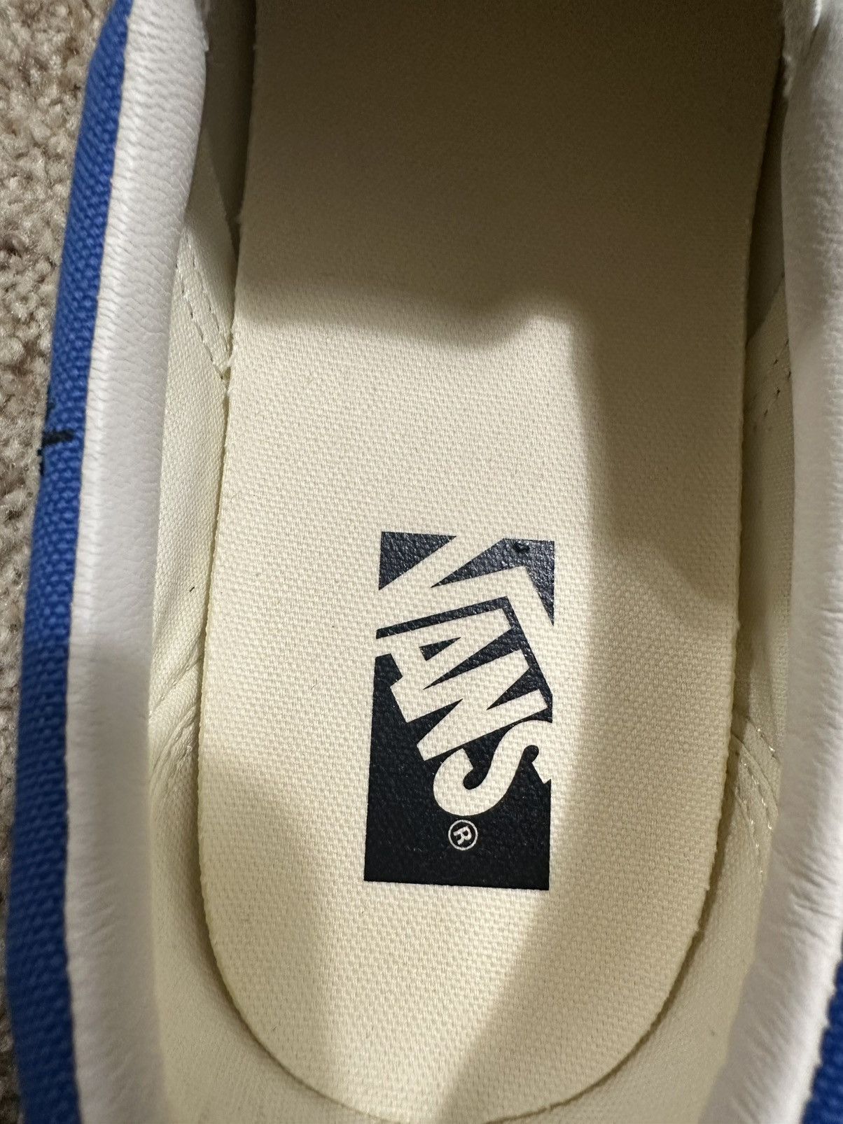 Other *RARE* AOI X VANS SLIP ON 98 EMBROIDERED SIZE 12 BLUE Size US 12 / EU 45 - 13 Thumbnail