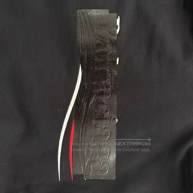 Balenciaga Balenciaga Black Tape Sea Wave Coke Hoodie Size US S / EU 44-46 / 1 - 8 Thumbnail