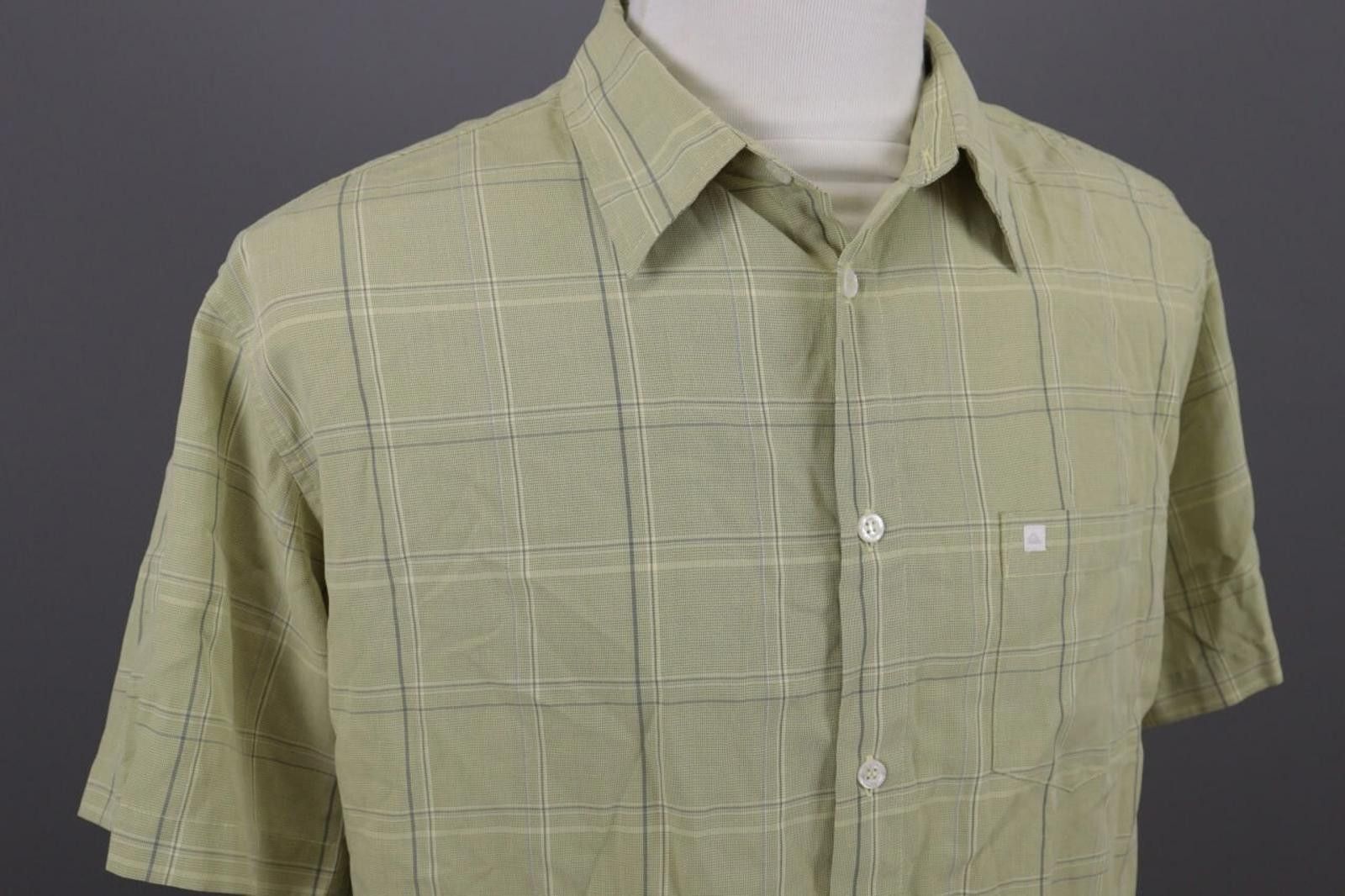 Quiksilver Quiksilver Hiking Green Check Pocket Outdoor Shirt Size L Size US L / EU 52-54 / 3 - 7 Thumbnail