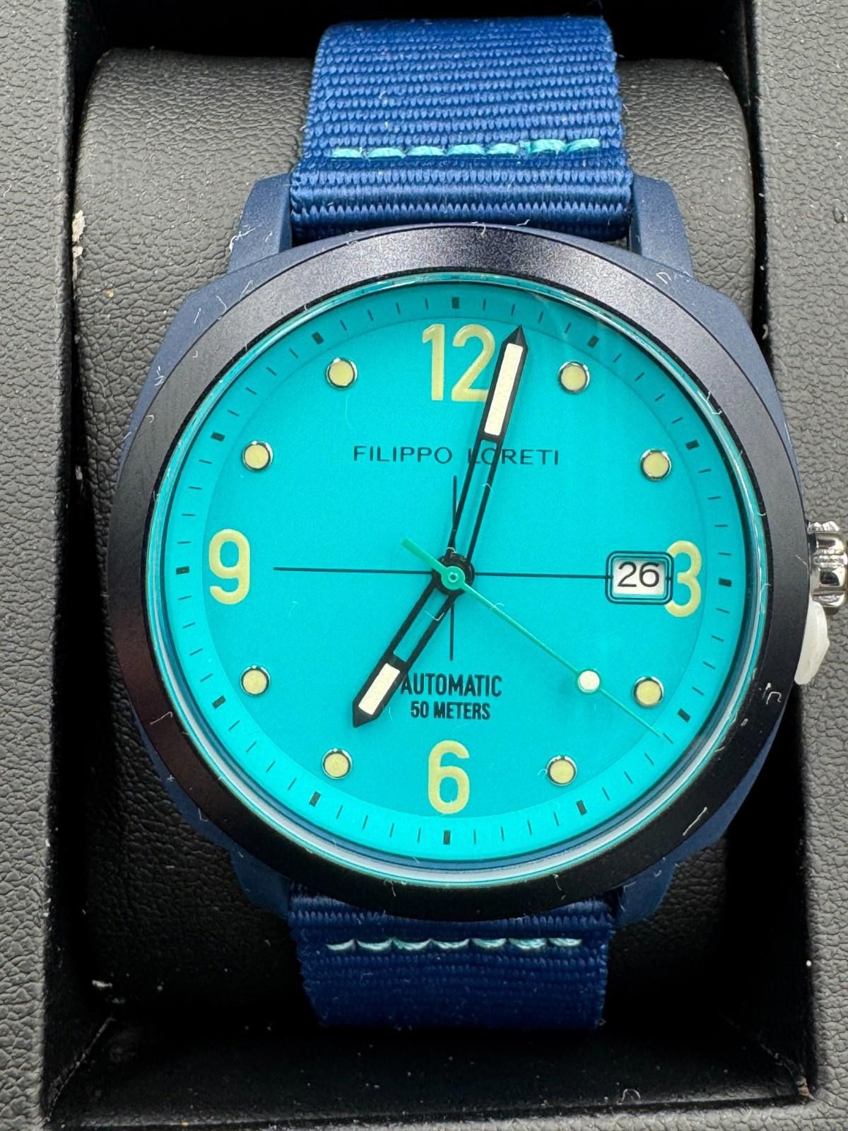 Other Filippo Loreti Folgore Ocean Automatic Turquoise Dial Recycl Size ONE SIZE - 4 Thumbnail