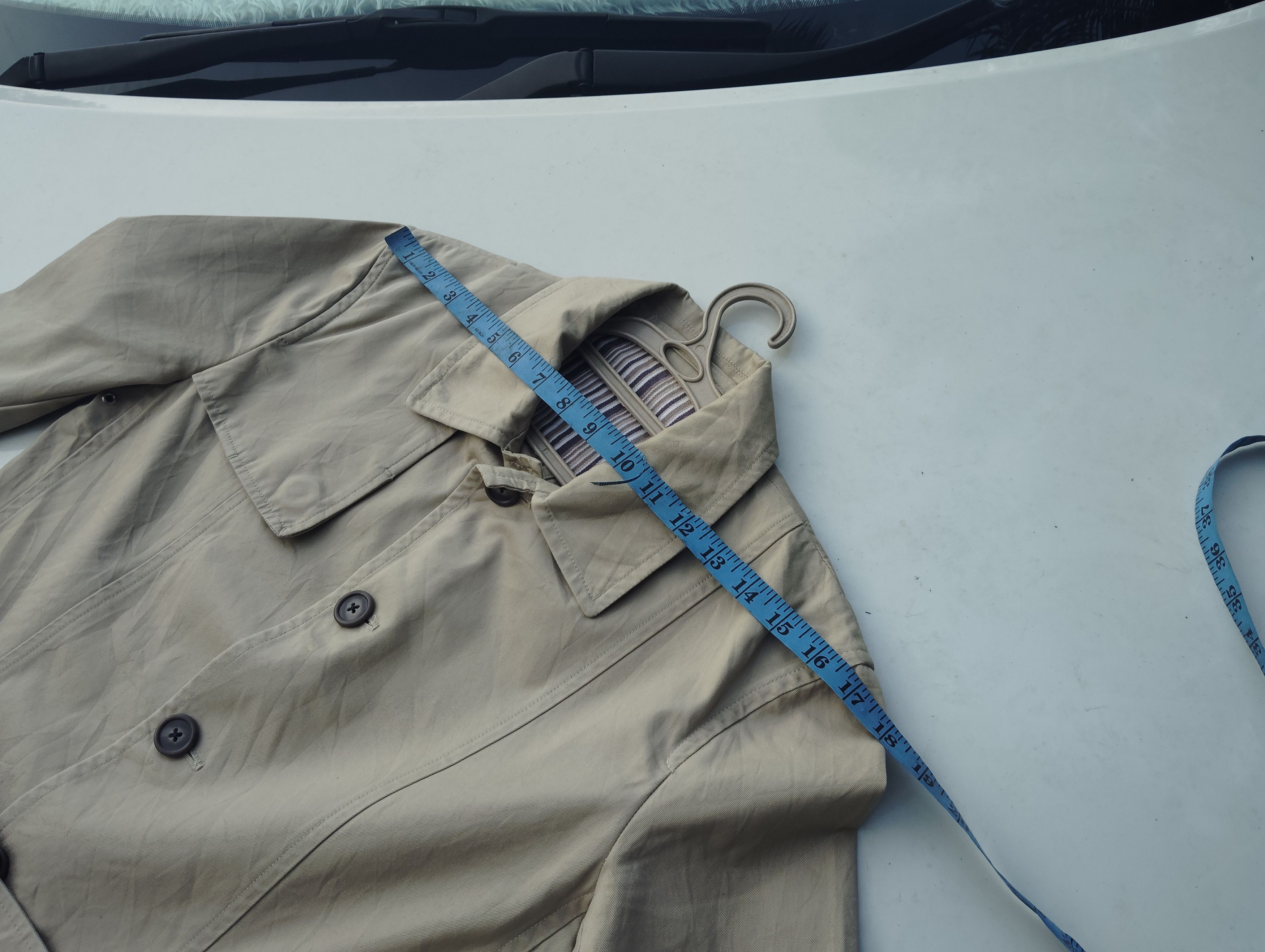 Japanese Brand × PPFM PPFM BEIGE TRENCH JACKET Size US M / EU 48-50 / 2 - 12 Thumbnail