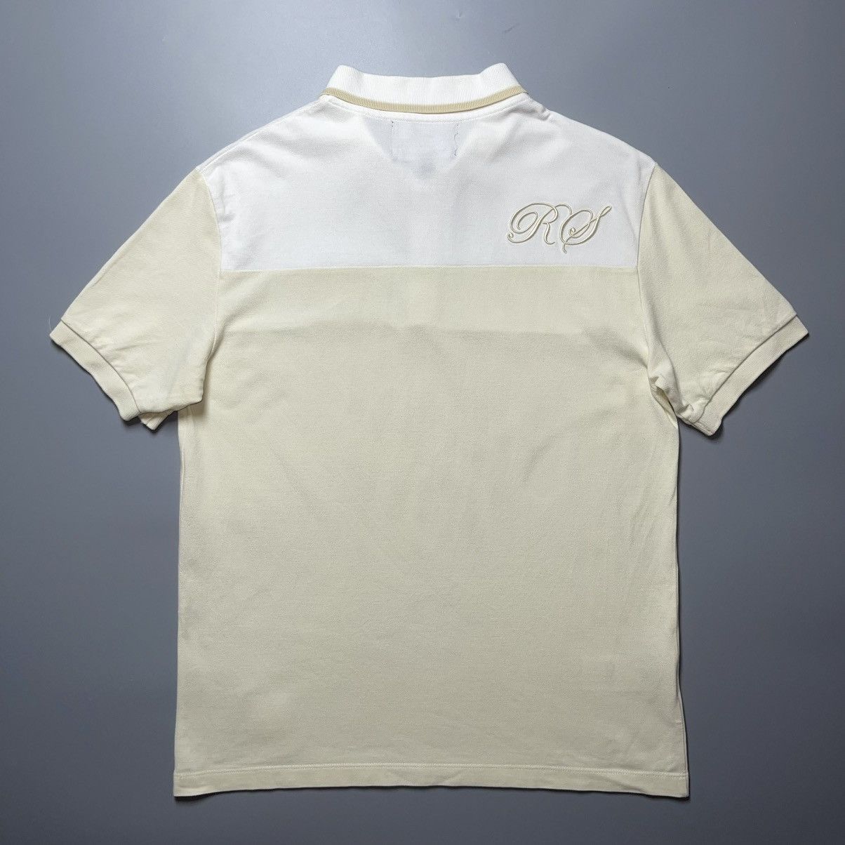 Raf Simons RAF SIMONS X FRED PERRY EMBROIDERED INITIAL PIQUE POLO Size US M / EU 48-50 / 2 - 8 Thumbnail