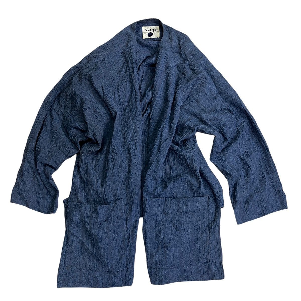 Issey Miyake 💥 ARCHIVES 80s-90s ISSEY MIYAKE PLANTATION WRINKLE KIMONO Size US M / EU 48-50 / 2 - 6 Thumbnail