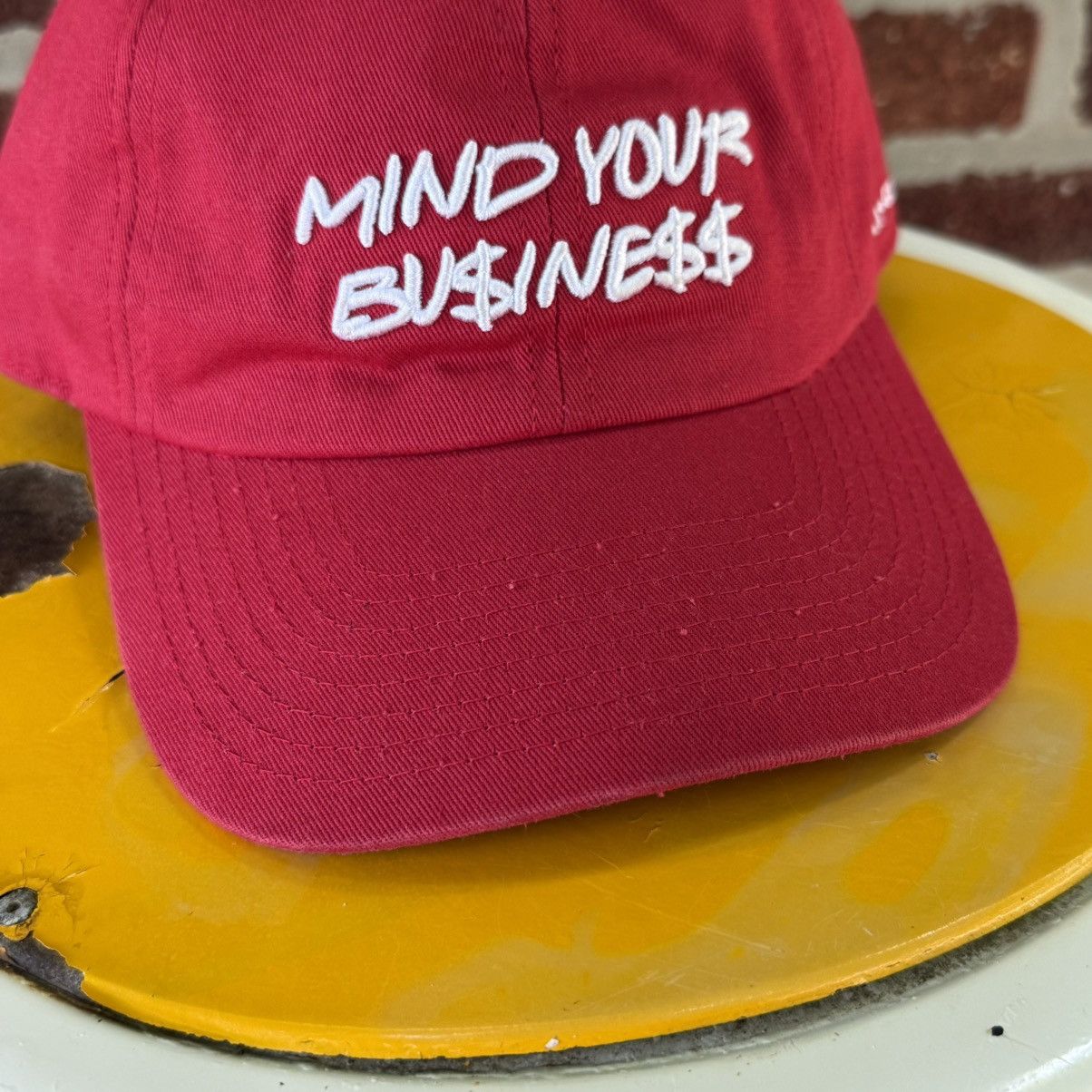 Other Field Grade Mind Your Business Embroidery Adjustable Cap Size ONE SIZE - 3 Thumbnail