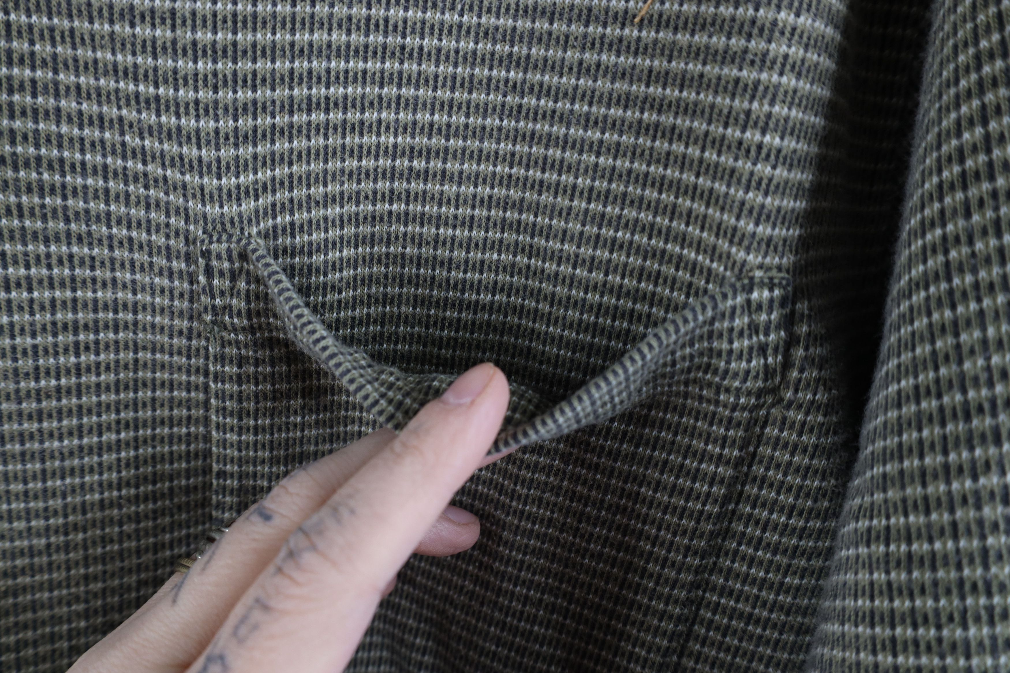 Vintage Vintage 90s Streetwear Striped Knit Collared Golf Polo Shirt Size US L / EU 52-54 / 3 - 4 Thumbnail