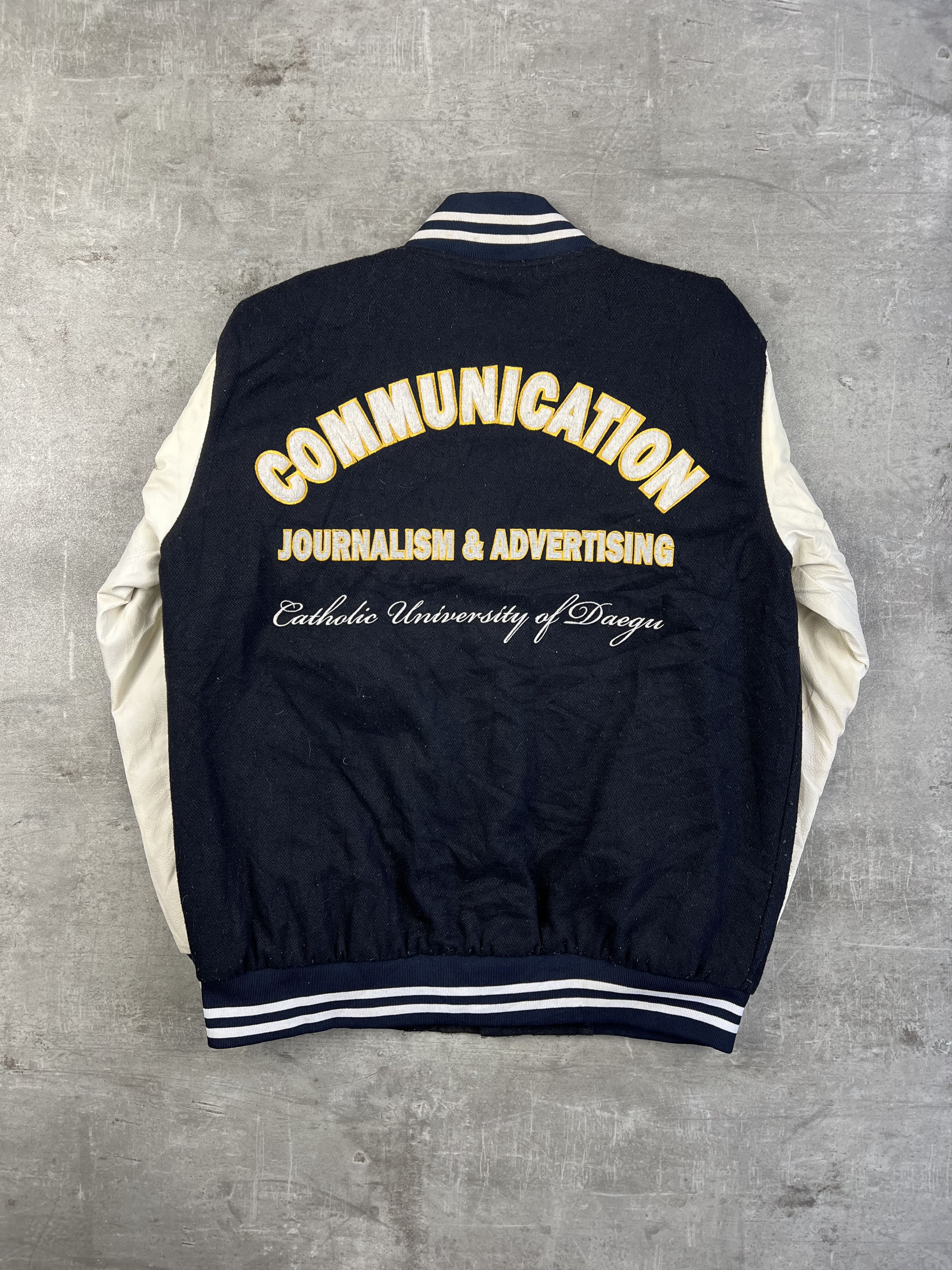 Vintage VARSITY JACKET DAEGU UNIVERSITY Size US L / EU 52-54 / 3 - 2 Thumbnail
