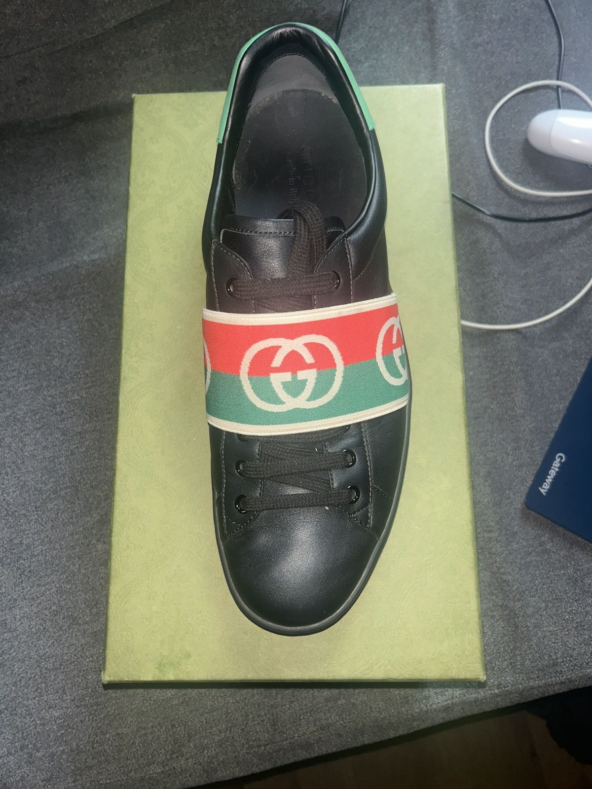Gucci Gucci Ace Sneakers Size US 13 / EU 46 - 7 Thumbnail