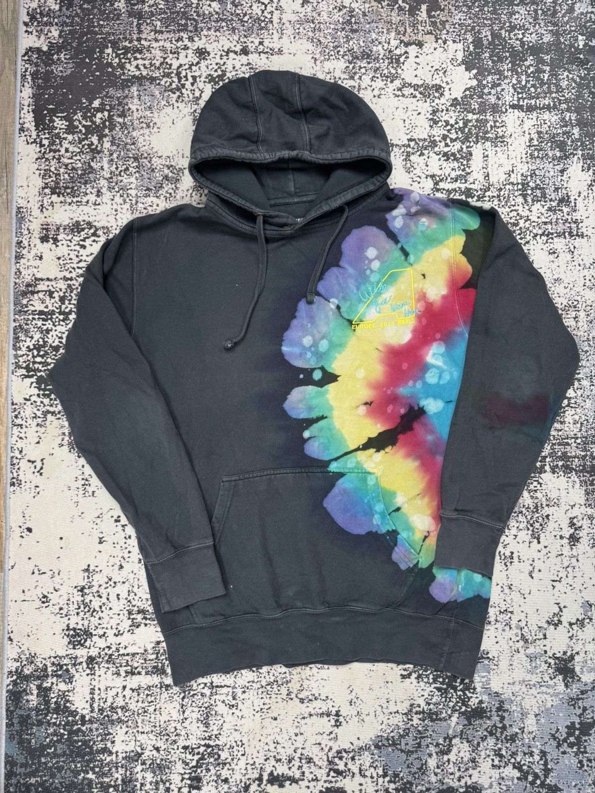 Travis Scott Rare Travis Scott Astroworld Europe Tour 2019 Washed Hoodie Size US L / EU 52-54 / 3 - 2 Thumbnail