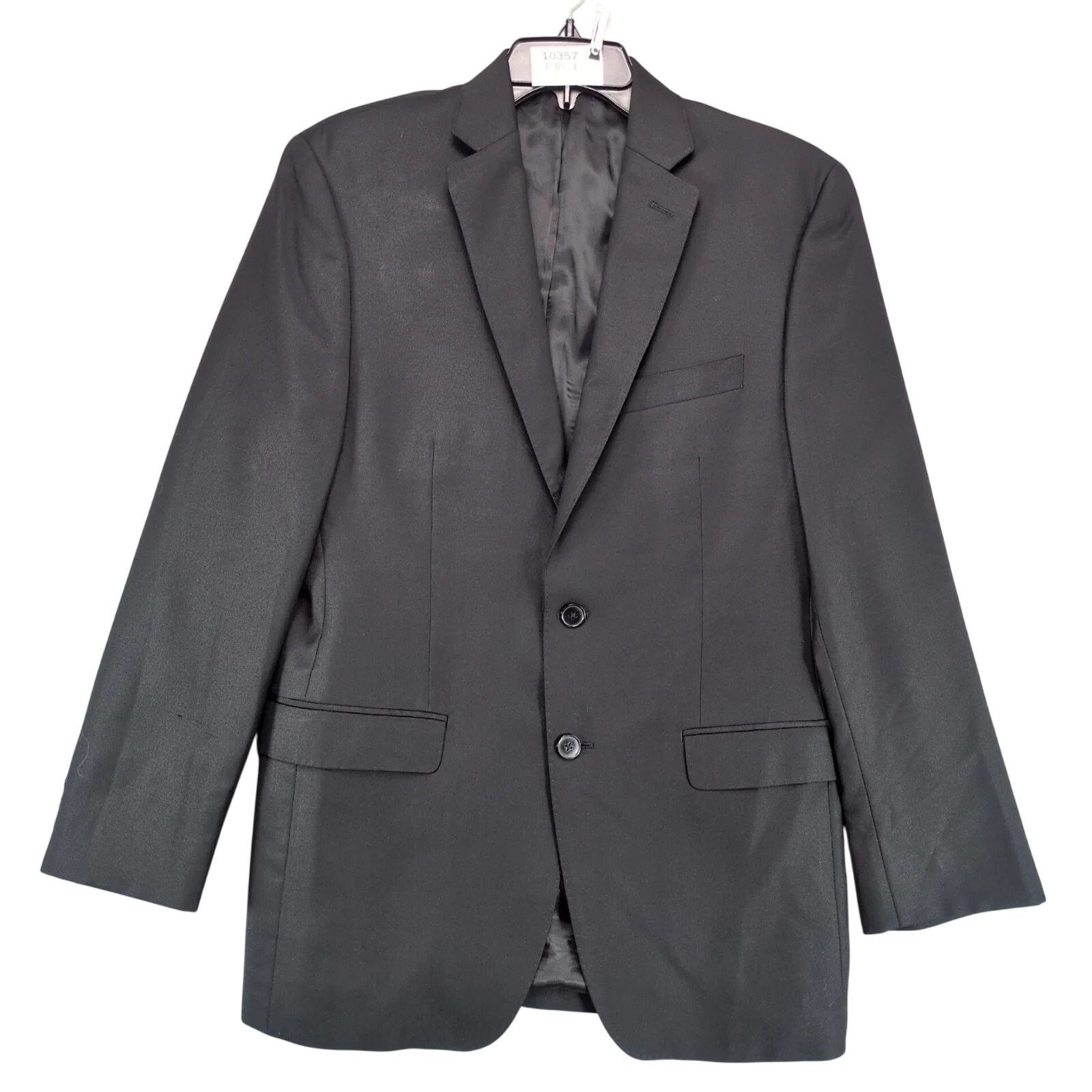 Calvin Klein Calvin Klein Black Wool Cashmere Blazer Men's 38R Jacket Size 38R - 1 Thumbnail