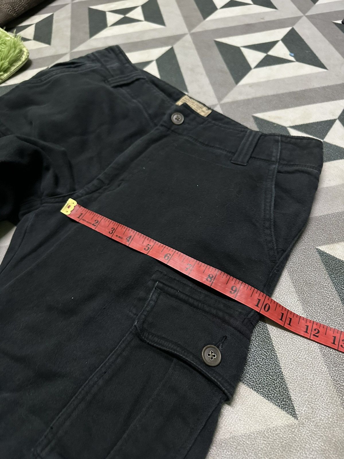 Japanese Brand Purple and yellow cargo pants Size US 32 / EU 48 - 15 Thumbnail