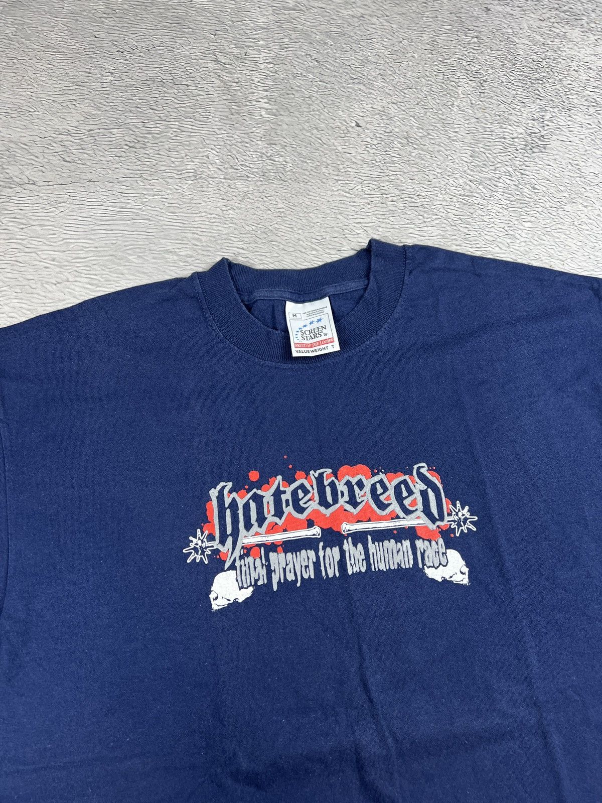 Band Tees Vintage 90s Hatebreed satisfaction punk skull tee Size US M / EU 48-50 / 2 - 3 Thumbnail