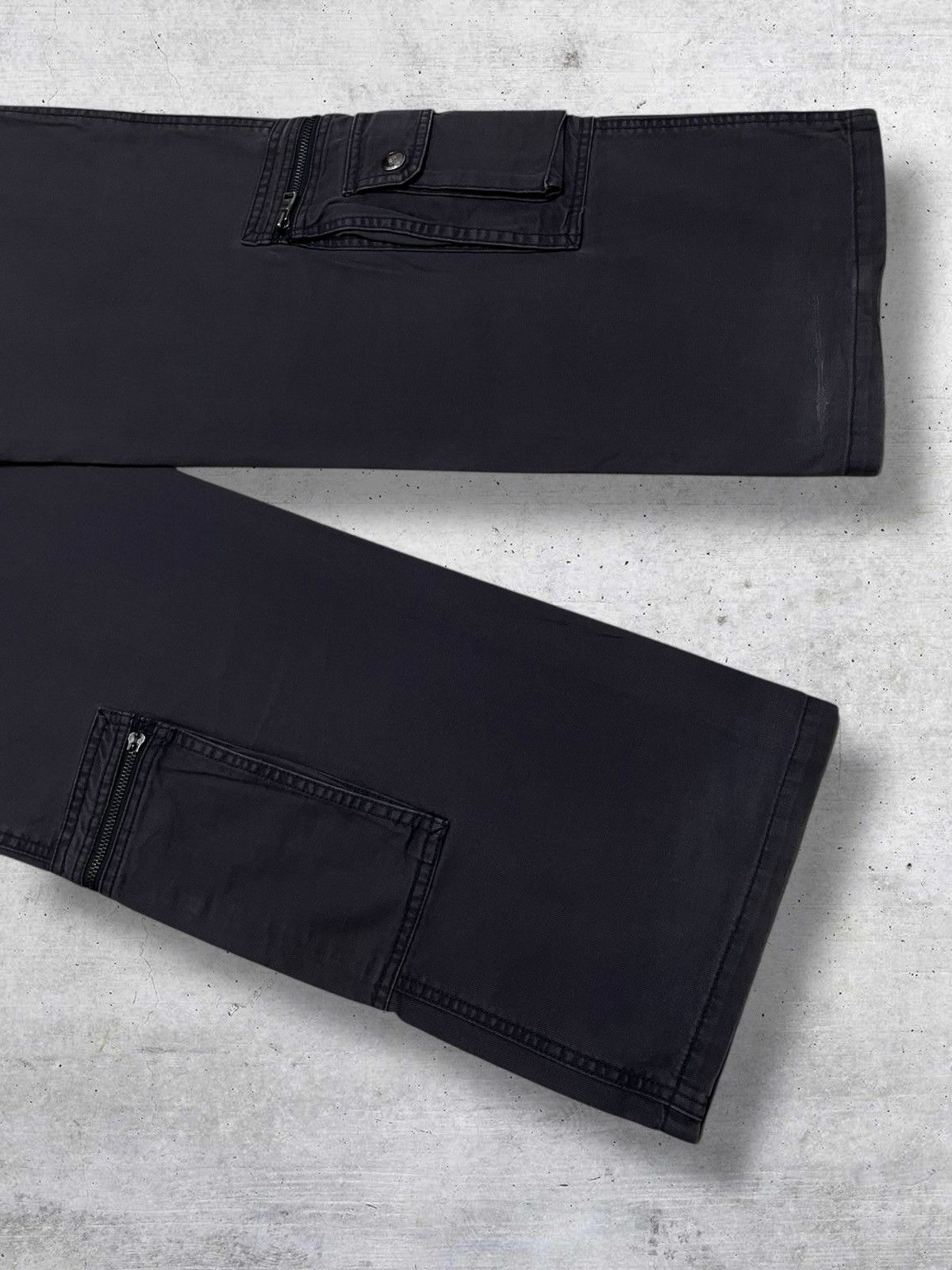Japanese Brand VINTAGE SMEX 1990S JAPAN DESIGNER CARGO COMBAT FADED PANT Size US 32 / EU 48 - 8 Thumbnail