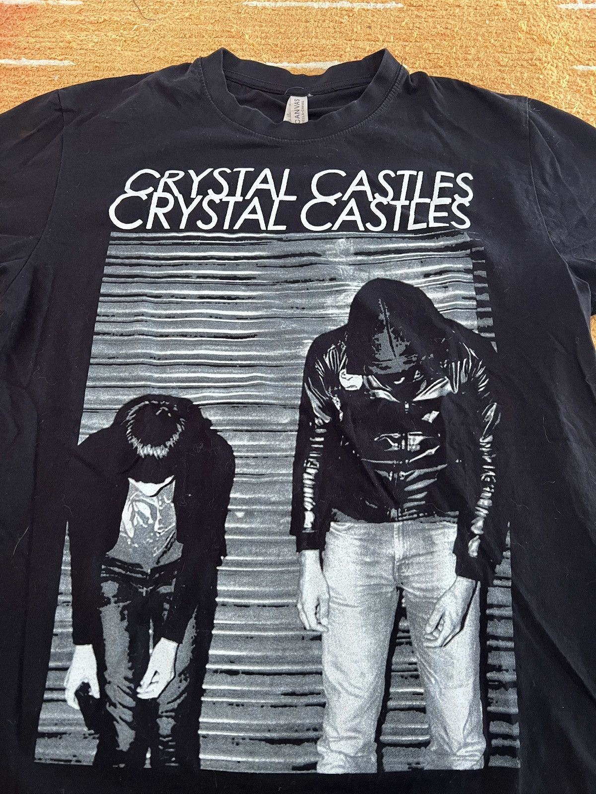 Band Tees Vintage 2010’s Crystal Castles Aphex Twin rare tshirt Size US L / EU 52-54 / 3 - 4 Thumbnail