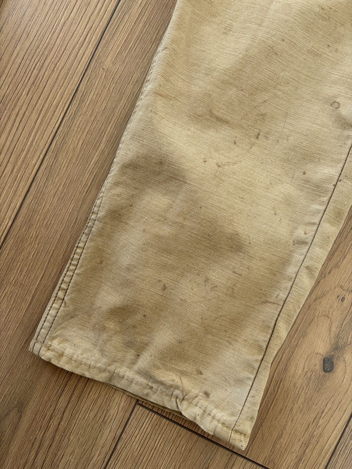 Scarti-Lab Scarti-Lab Stained Faded Sand Chino 06RS SG824 Size US 32 / EU 48 - 7 Thumbnail