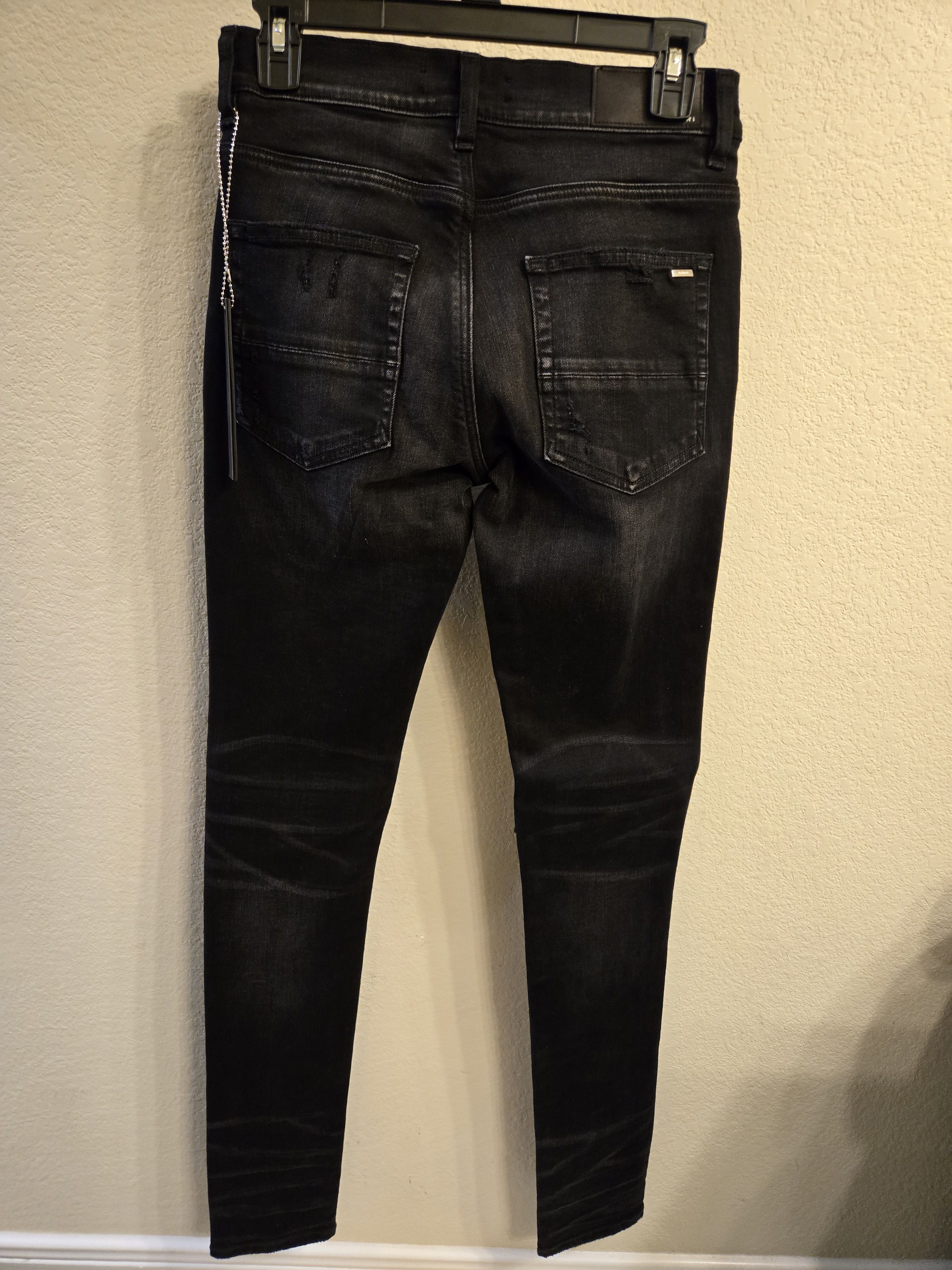 Amiri Ultra suede MX1 aged black Size US 28 / EU 44 - 2 Thumbnail