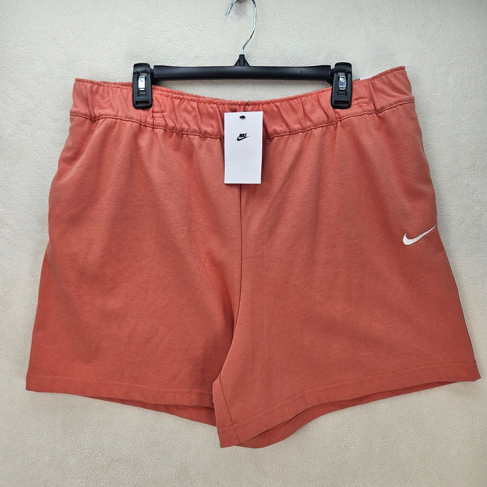 Nike NIKE SPORTSWEAR WOMEN'S XL COTTON JERSEY SHORTS MADDER ROOT Size 36" / US 14 / IT 50 - 1 Thumbnail