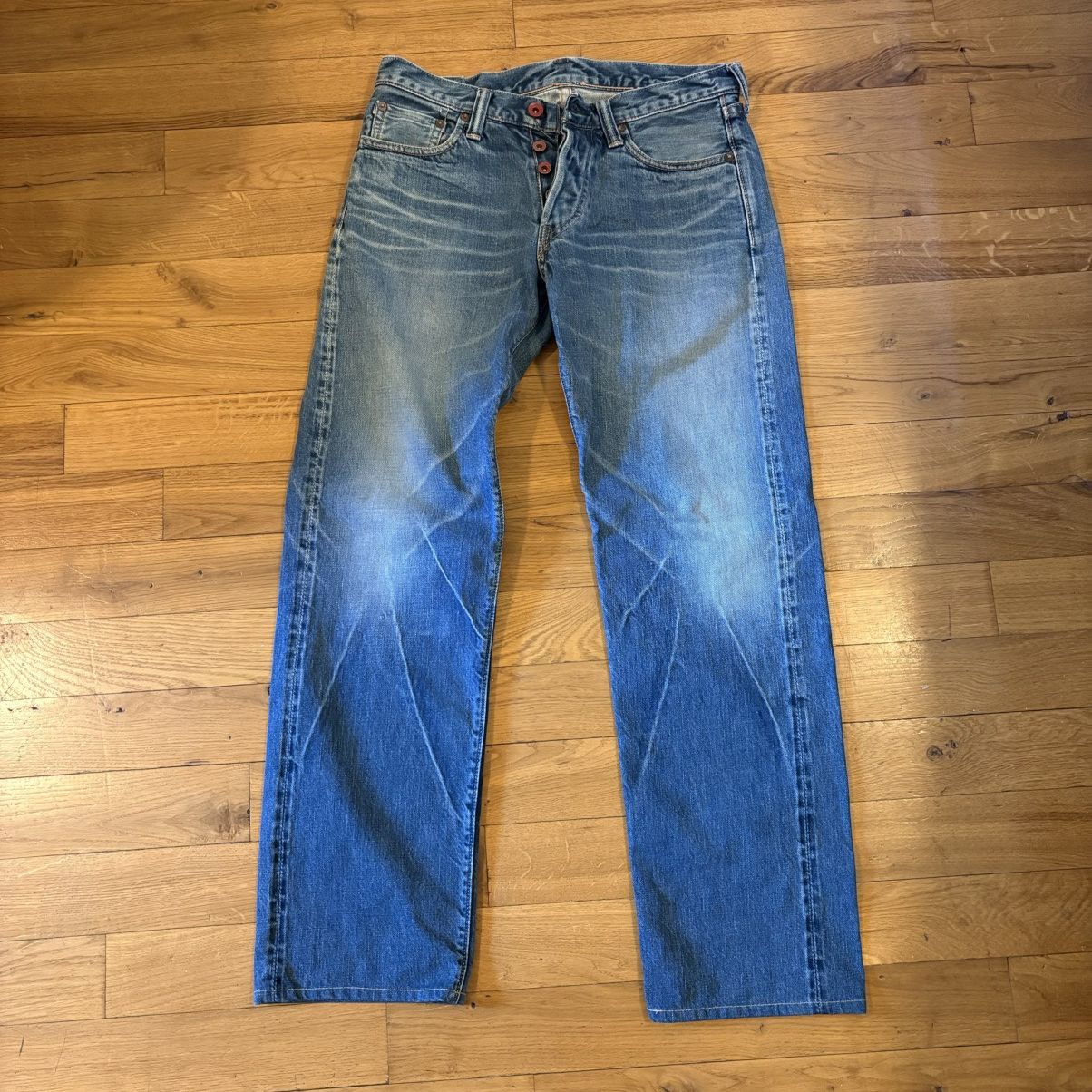 Full Count & Co. Fullcount 1101-15 Selvedge Denim 30 x 30 Size US 30 / EU 46 - 1 Thumbnail