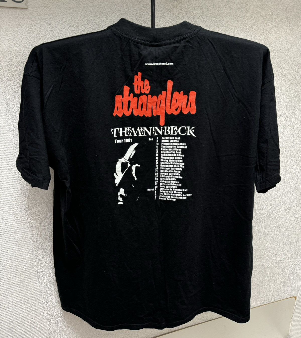 Band Tees The stranglers JTS 2XL XXL vintage band rock t-shirt tour 81 Size US XXL / EU 58 / 5 - 2 Thumbnail