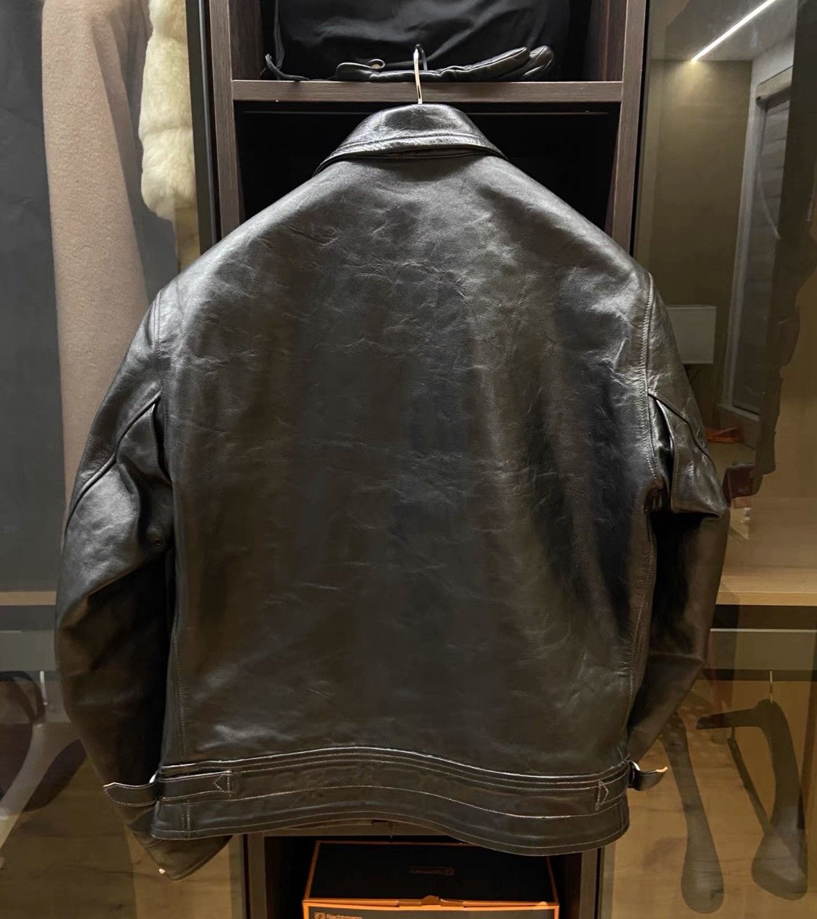 Freewheelers Freewheelers Mulholland leather jacket size44 Size US L / EU 52-54 / 3 - 2 Thumbnail