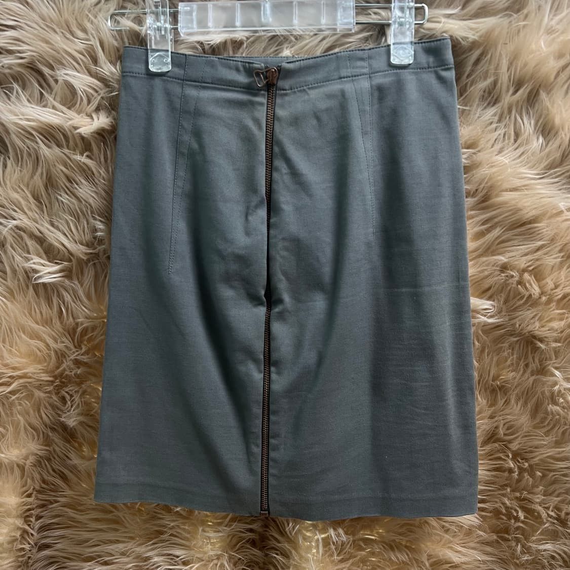 Alexander Wang Alexander Wang bag zipper mini skirt gray Size 26" / US 2 / IT 38 - 3 Thumbnail