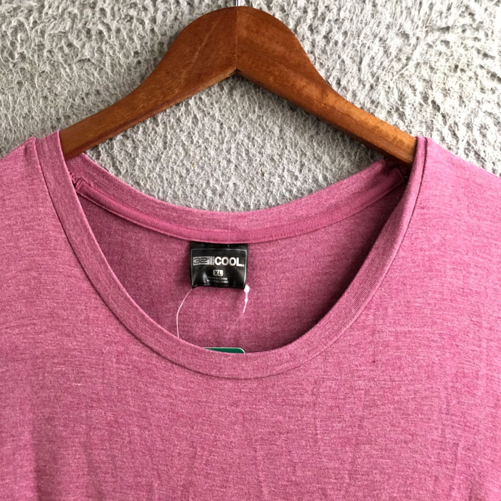 Vintage 32 Degrees Cool T Shirt Dress Womens XL Maroon Floral Pullover Short Sleeve NEW Size XL / US 12-14 / IT 48-50 - 3 Thumbnail