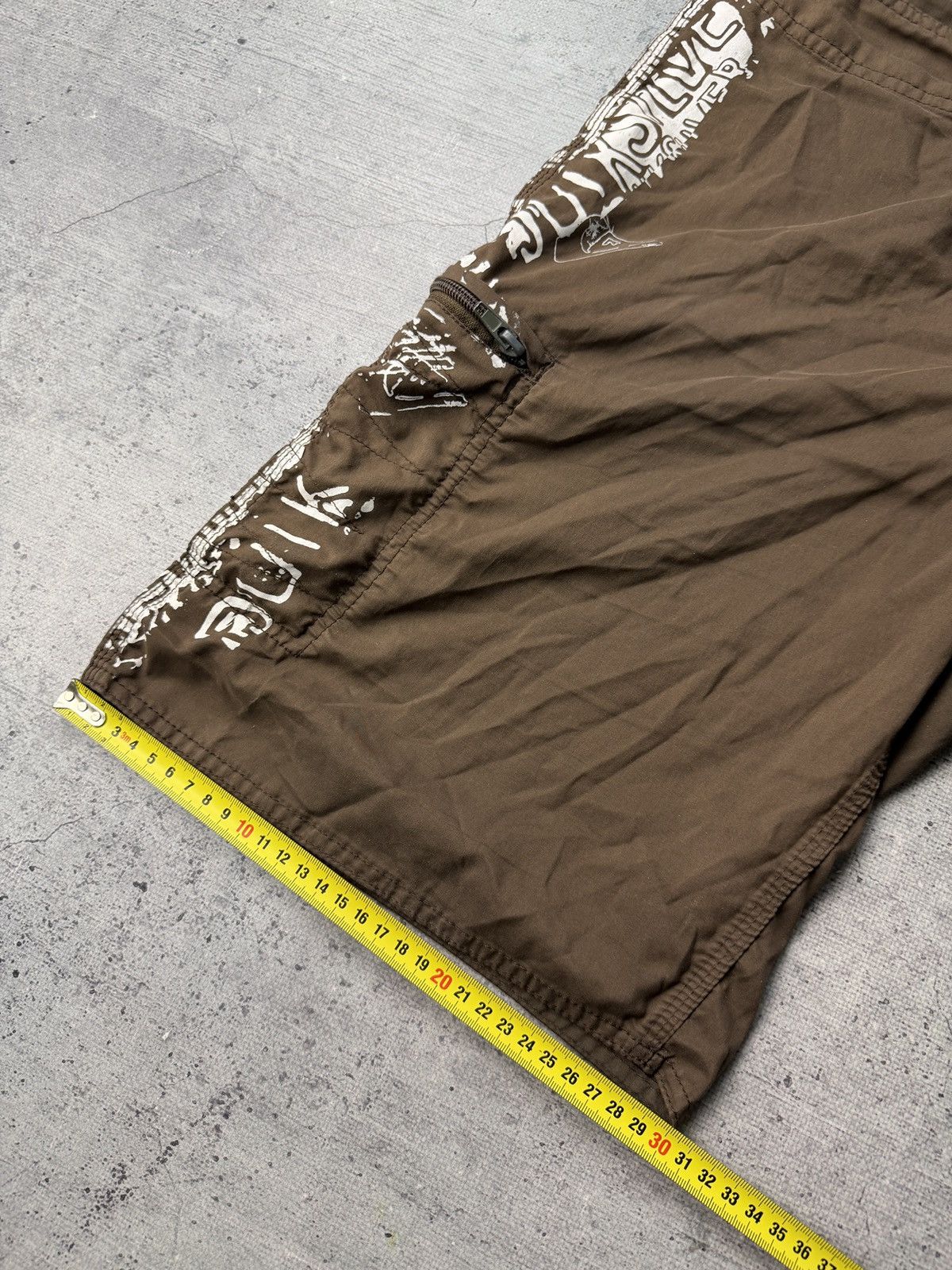 Quicksilver Vintage Quicksilver Shorts Logo Swim Wear Rap Y2K 90s USA Size US 34 / EU 50 - 10 Thumbnail