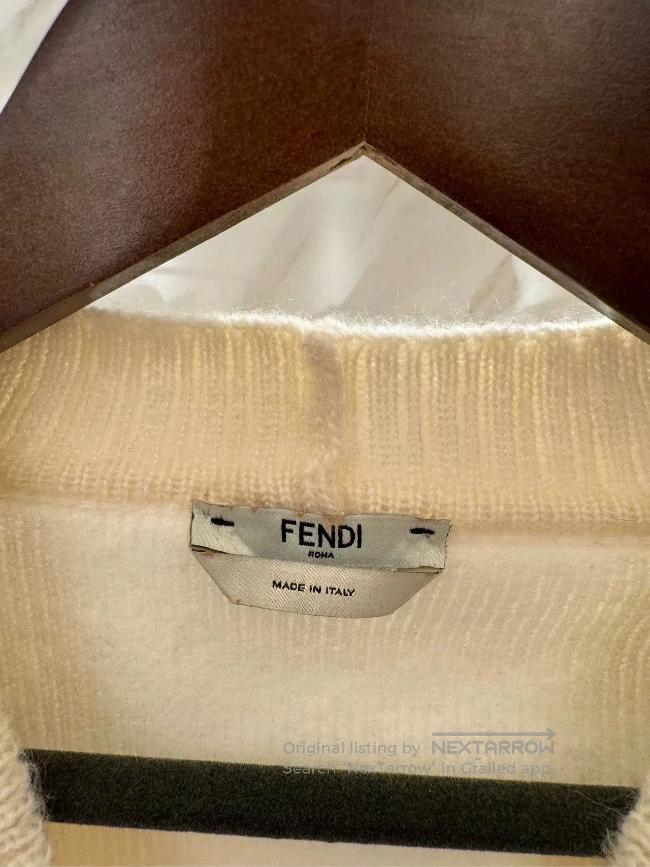 Fendi Fendi White Mohair Cardigan Size 36. Size US XS / EU 42 / 0 - 3 Thumbnail