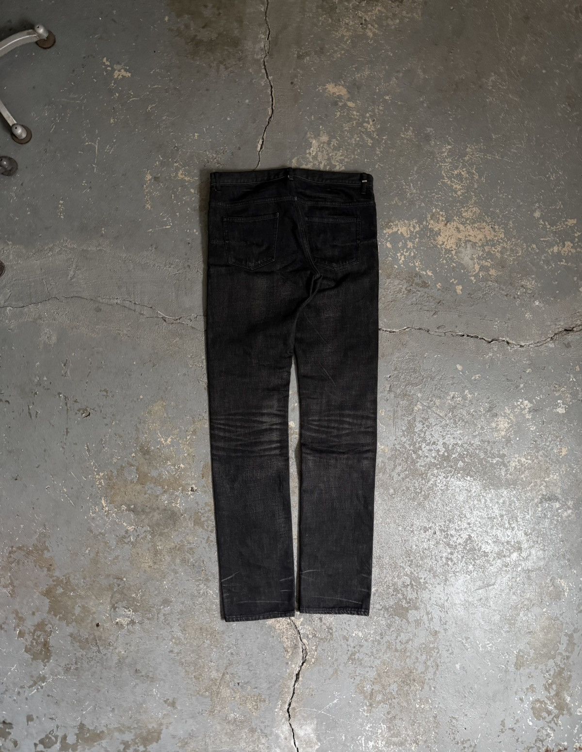Dior × Hedi Slimane AW04 “Victim Of The Crime” Clawmark Jeans Size US 34 / EU 50 - 6 Thumbnail