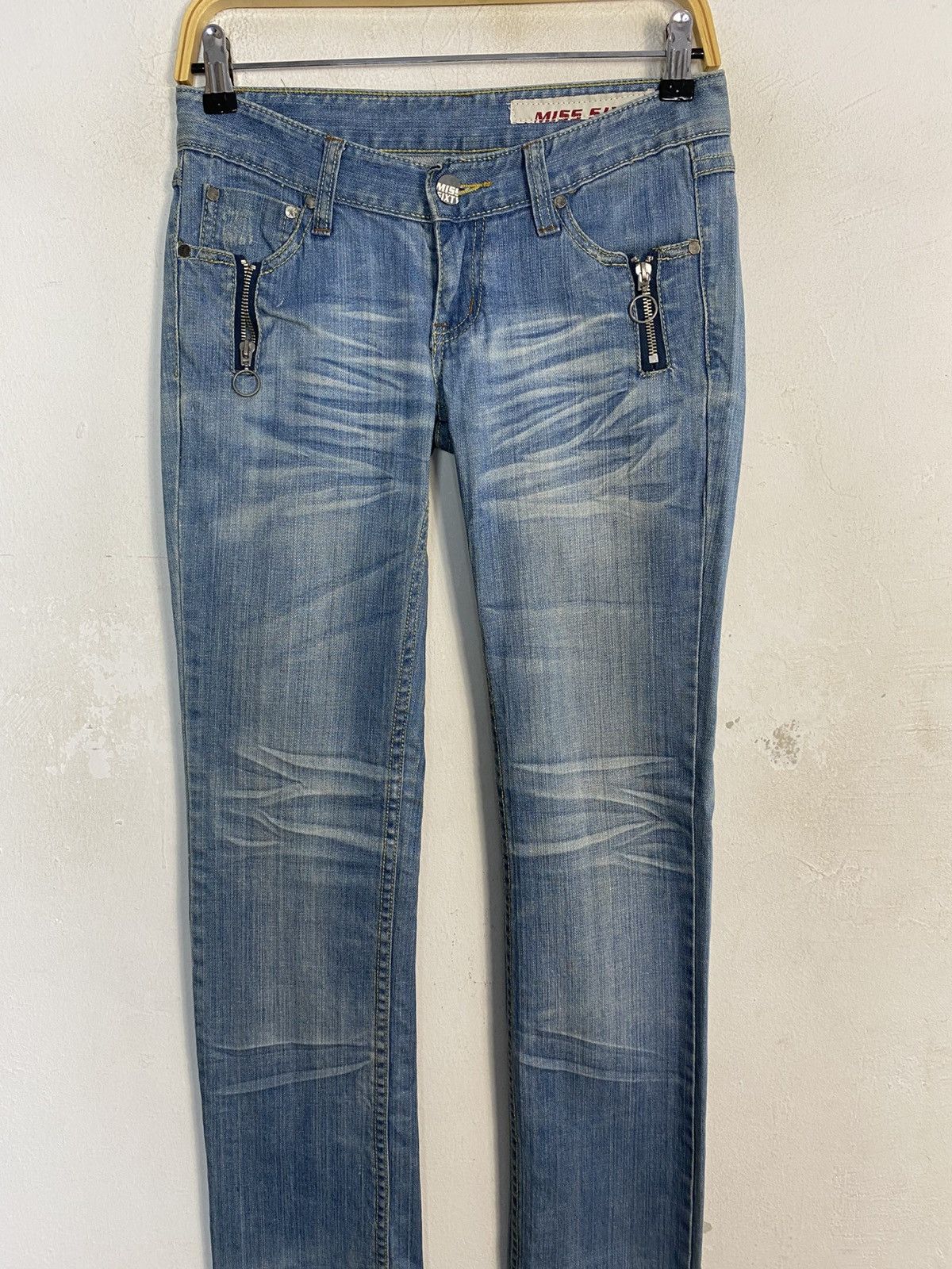 Miss Sixty Hype Miss Sixty Indigo Denim Jeans Slim Fit Size 28" / US 6 / IT 42 - 3 Thumbnail