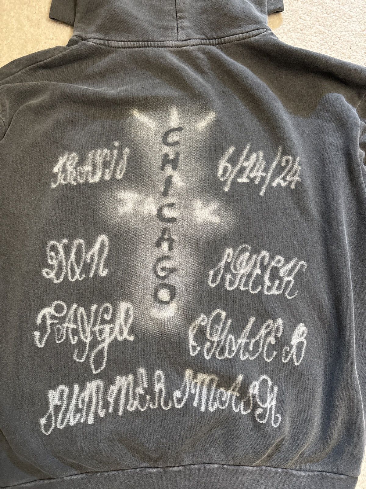 Travis Scott Summer Smash 2024 “Chicago” Cactus Jack Tour Hoodie Size US M / EU 48-50 / 2 - 4 Thumbnail