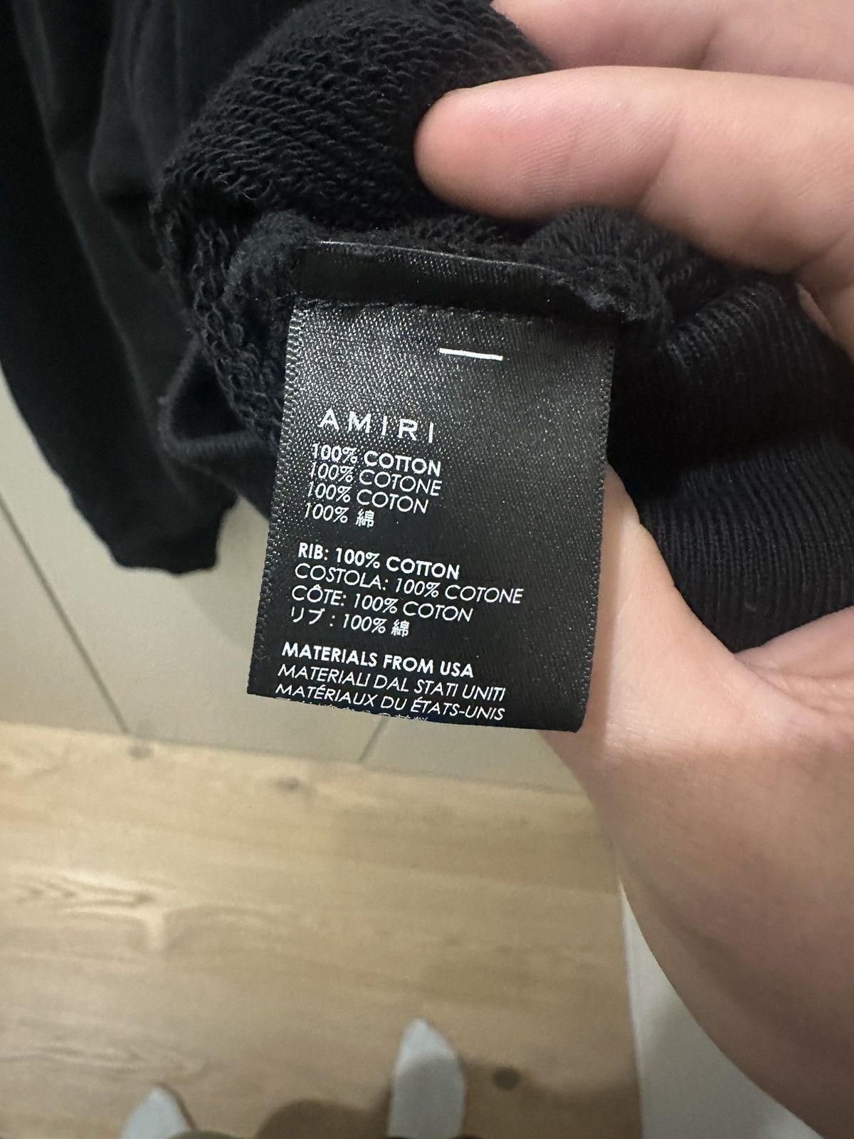 Amiri Logo Hoodie - sz Large