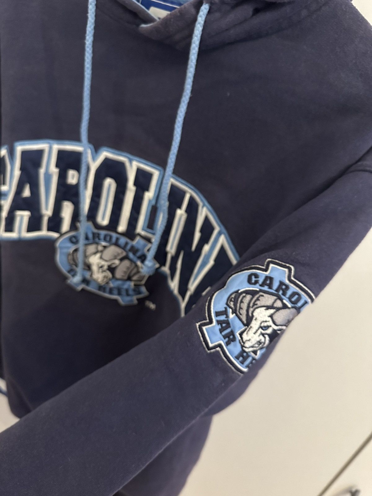 Starter Starter Hoodie Pullover North Carolina Size M Tar Heels Size US M / EU 48-50 / 2 - 5 Thumbnail