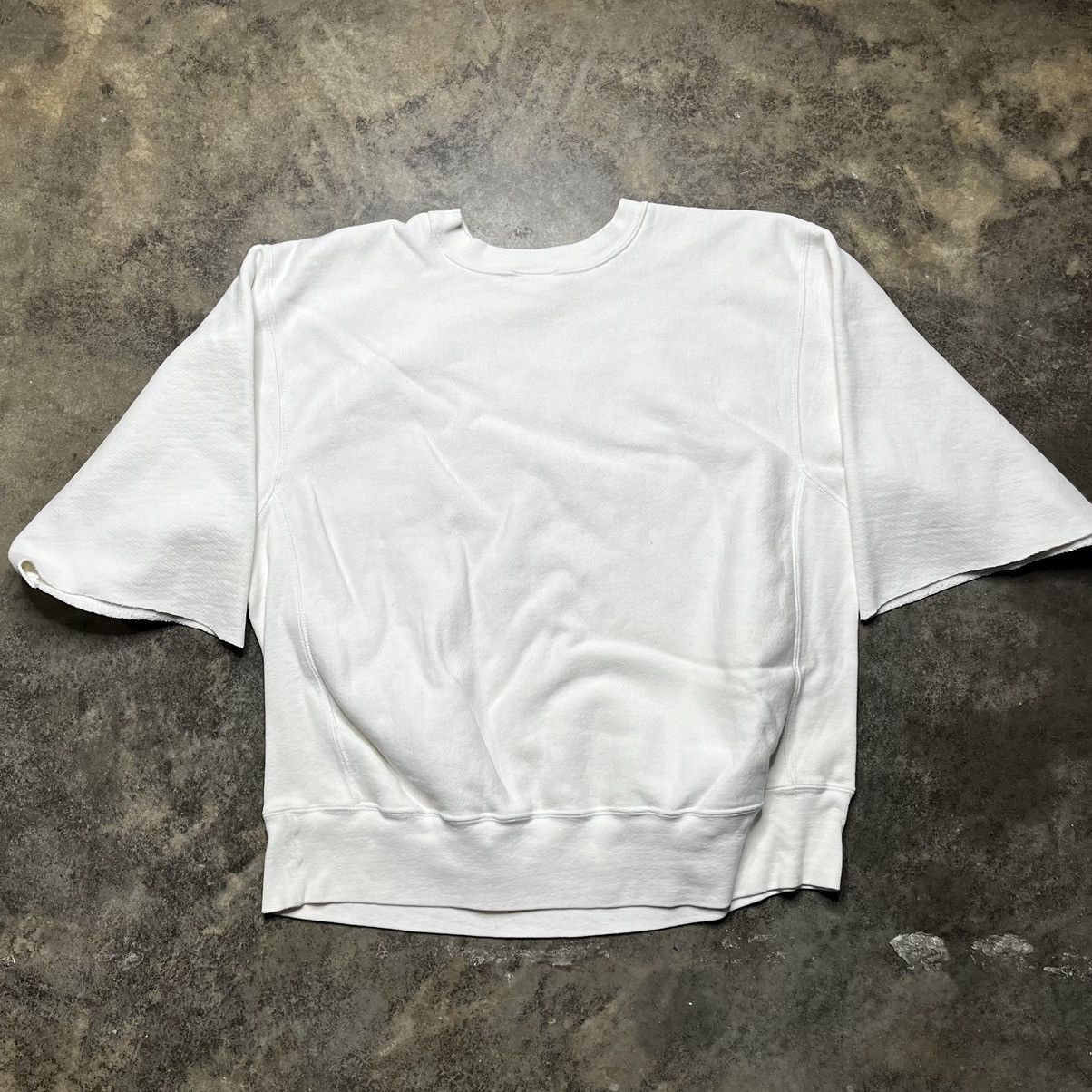 Vintage vintage cropped pullover athletic sweatshirt Size US L / EU 52-54 / 3 - 8 Thumbnail