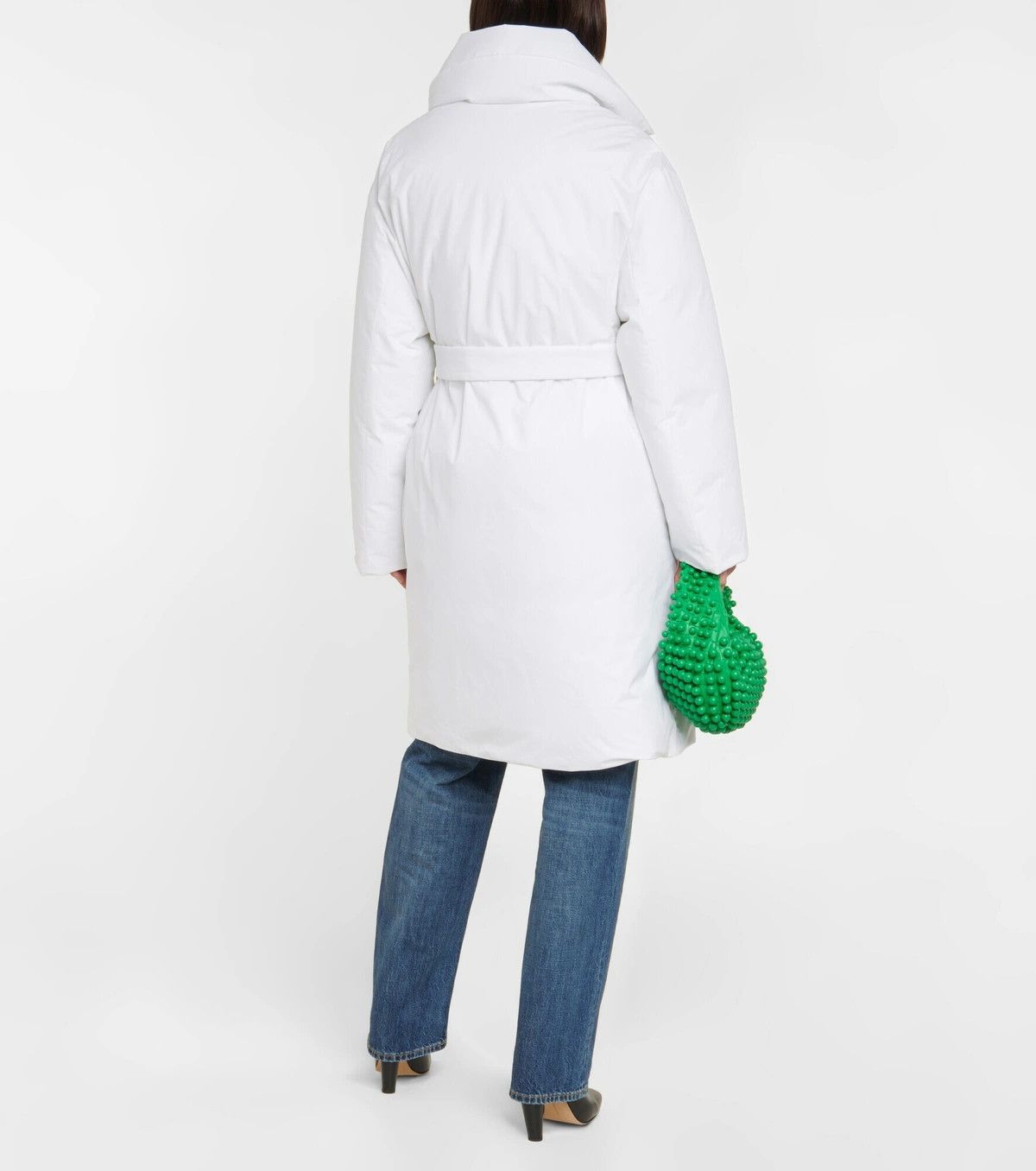 Bottega Veneta o1y0725 Padded Jacket in White Size XXS / US 00 / IT 34 - 5 Thumbnail