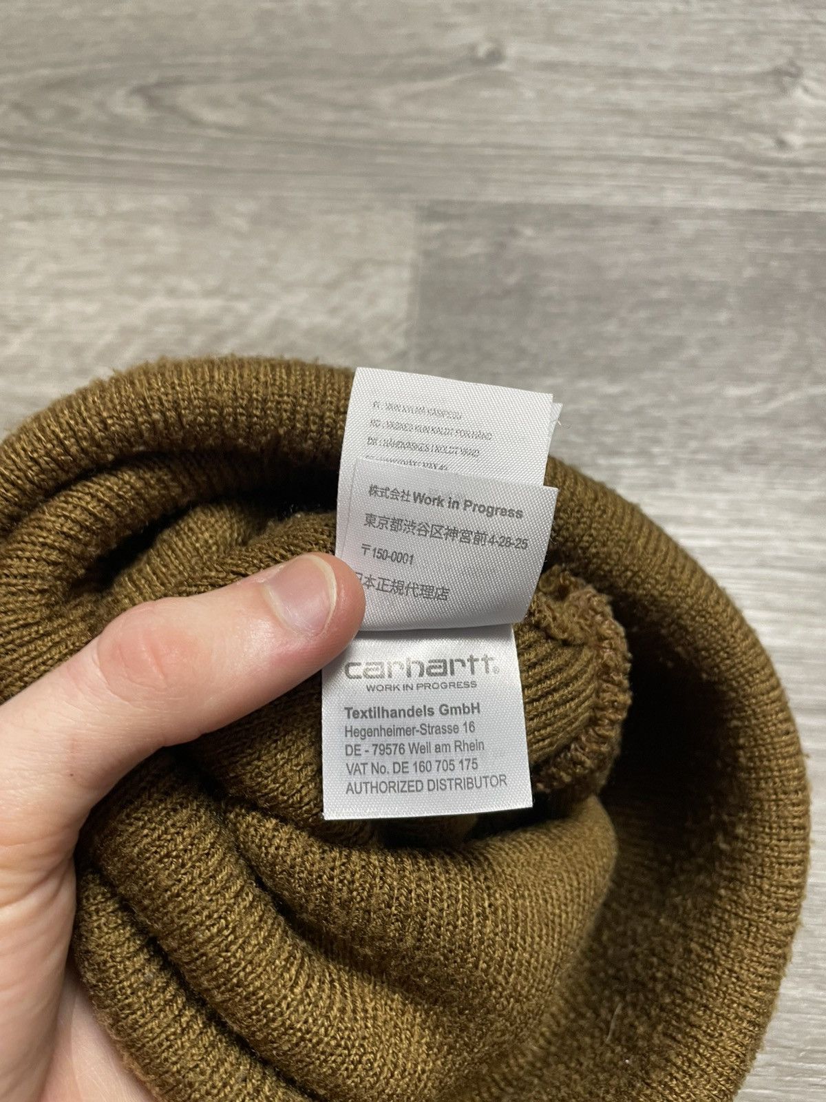Carhartt Vintage Carhartt Brown Arcylic Watch Hat Beanie Size ONE SIZE - 12 Thumbnail