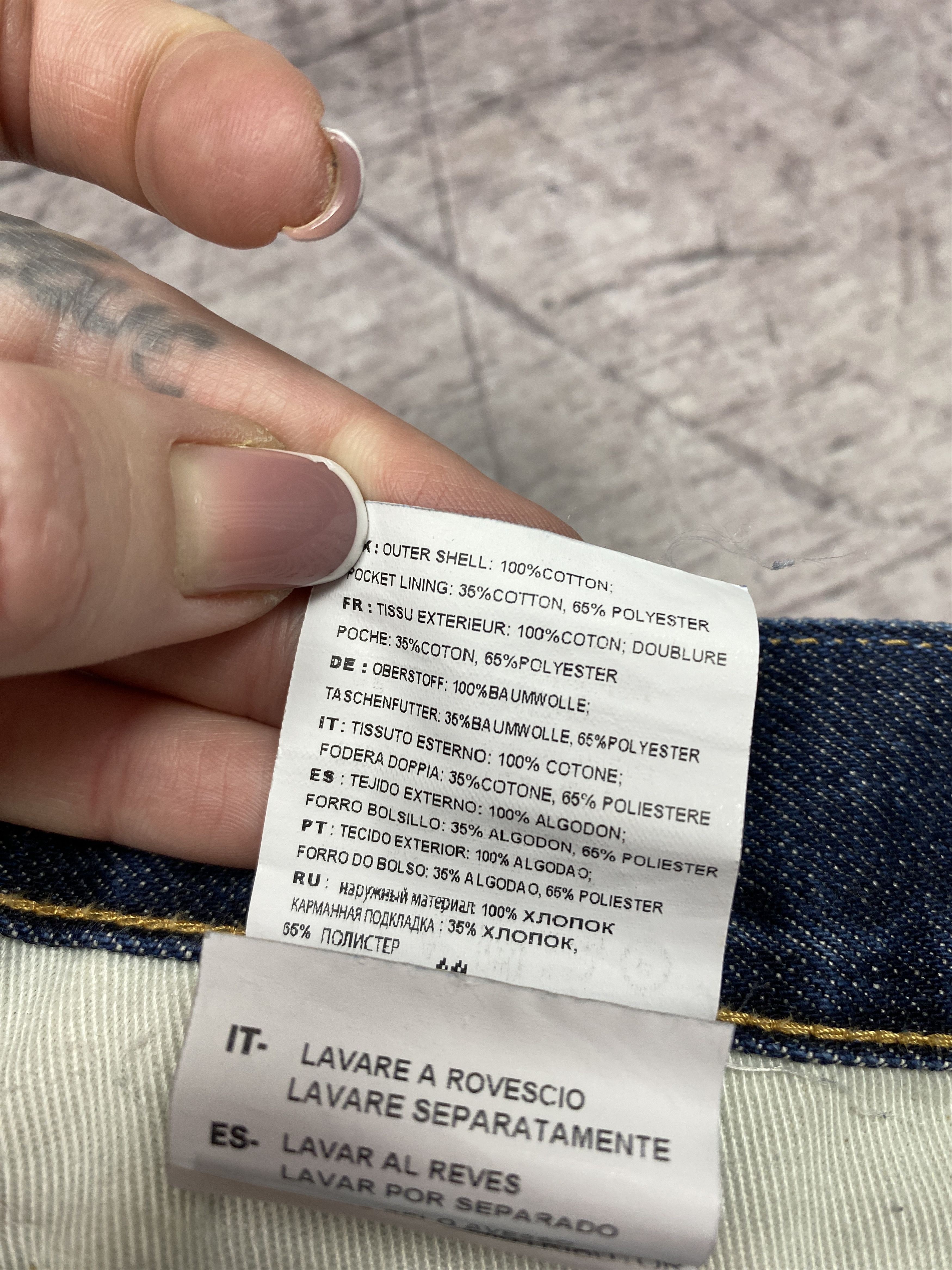 Edwin × Vintage Edwin Mens Regular Tapered Denim Pants Jeans Size US 32 / EU 48 - 11 Thumbnail
