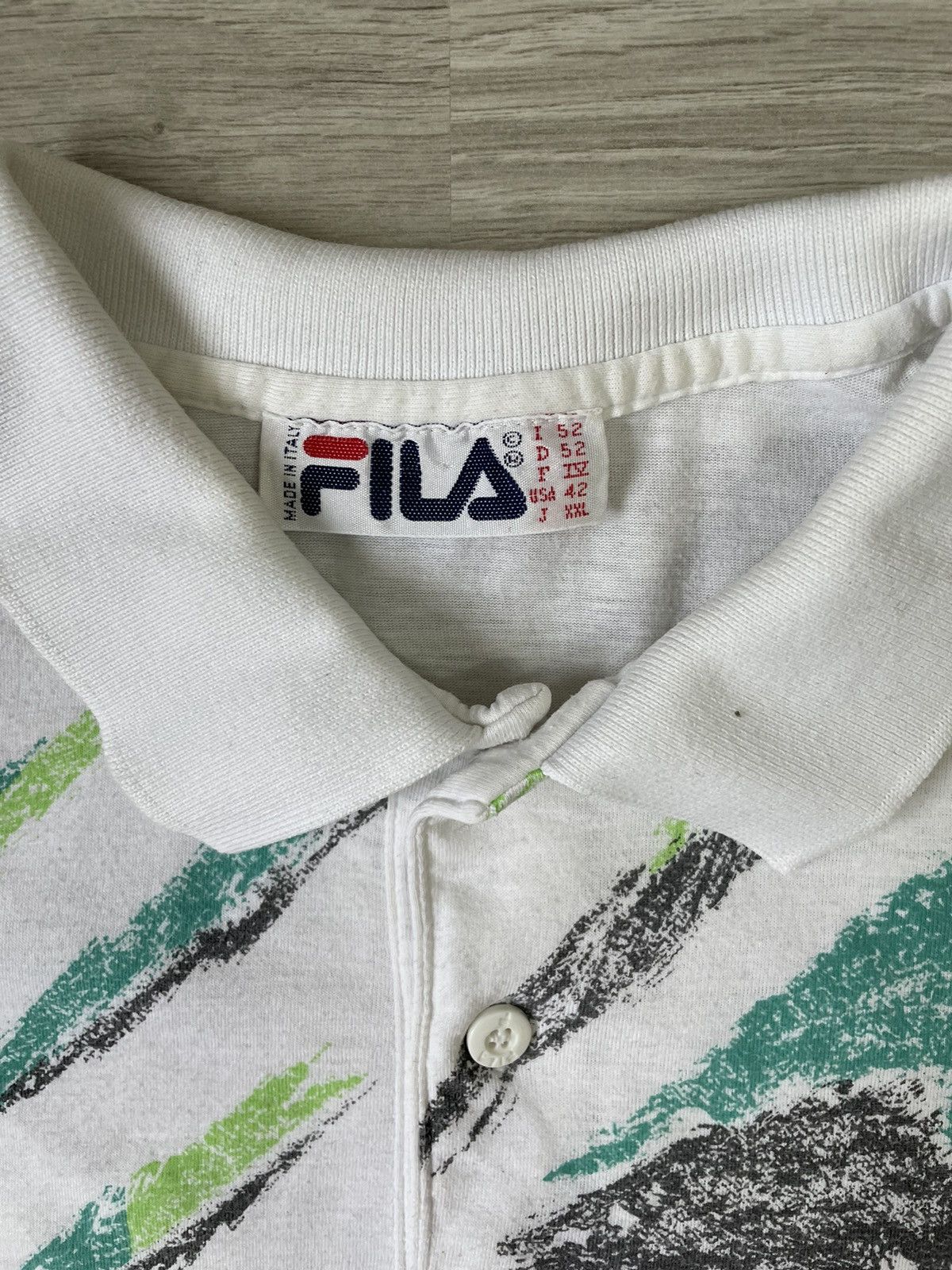 Fila × Vintage Vintage Men's Polo Fila Rare Size US L / EU 52-54 / 3 - 5 Thumbnail