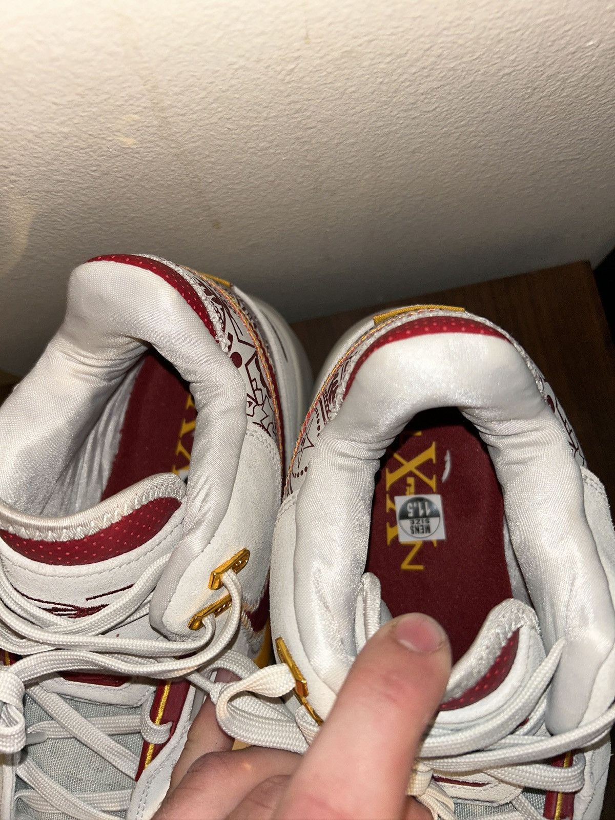 Nike LeBron NXXXT Gen AMPD ‘Cavaliers’ ‘USC’ Size US 11.5 / EU 44-45 - 9 Thumbnail
