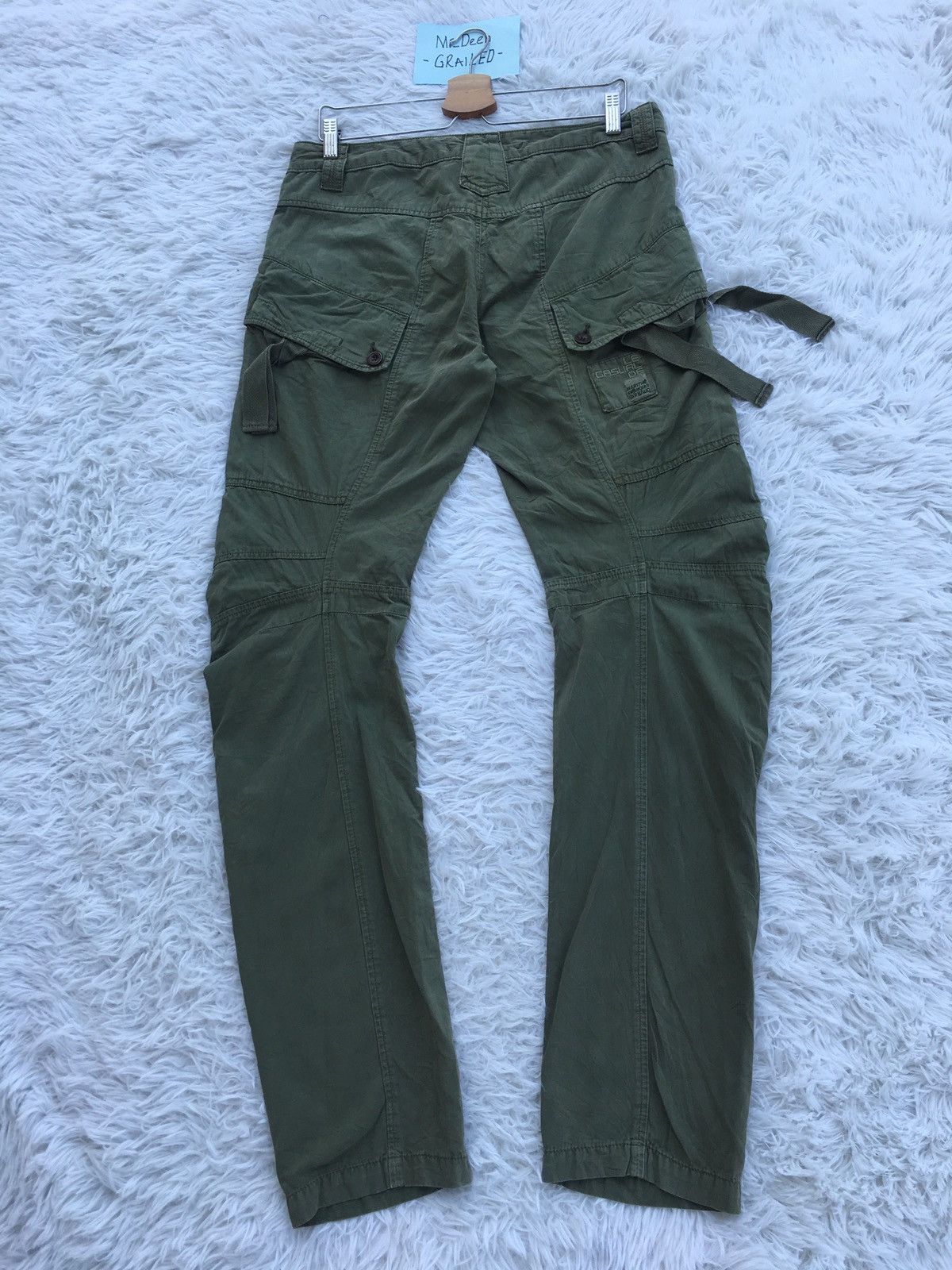 Marithe + Francois Girbaud Rare Vintage Marithe Francois Girbaud Cargo Pant Size US 33 - 15 Thumbnail