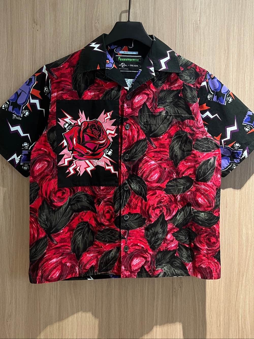 Prada Prada x Universal Frankenstein Print Shirt Size S Size US S / EU 44-46 / 1 - 1 Thumbnail