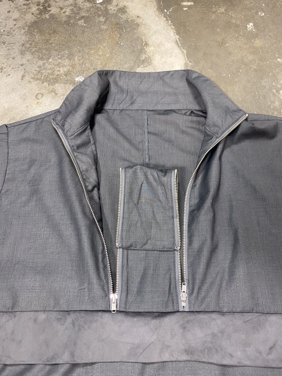 HARE × Japanese Brand A13 Hare Double Half Zipper Light Jacket Size US XL / EU 56 / 4 - 13 Thumbnail