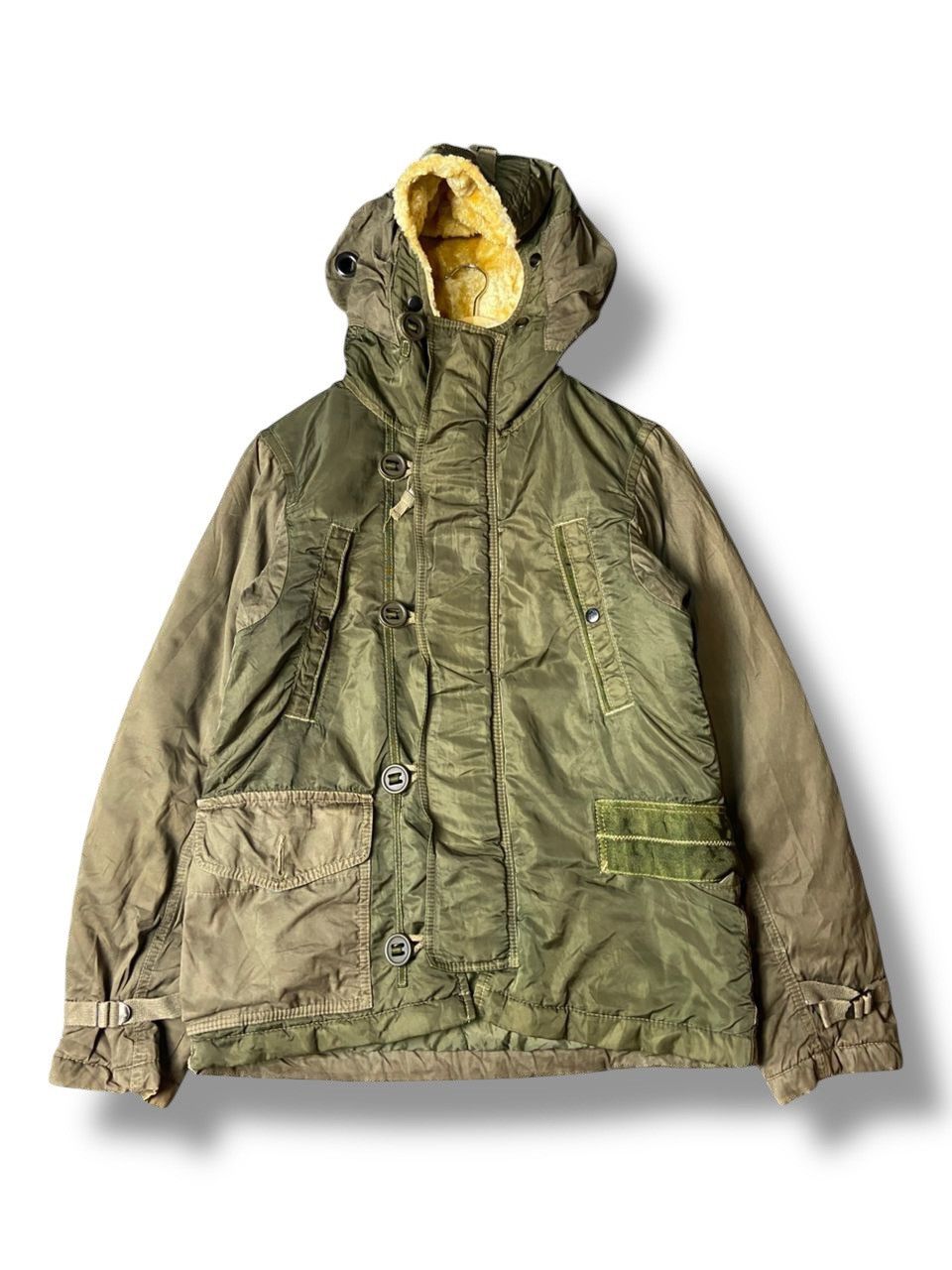 Japanese Brand Hippocampus Vintage Fatigues Military Jacket (149) Size US XXS / EU 40 - 1 Thumbnail