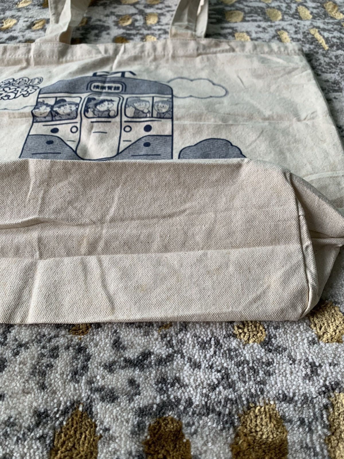 Anime × Japanese Brand 90s Nintama Rantaro Tsutomu Shibayama Japan NHK tote bag Size ONE SIZE - 4 Thumbnail