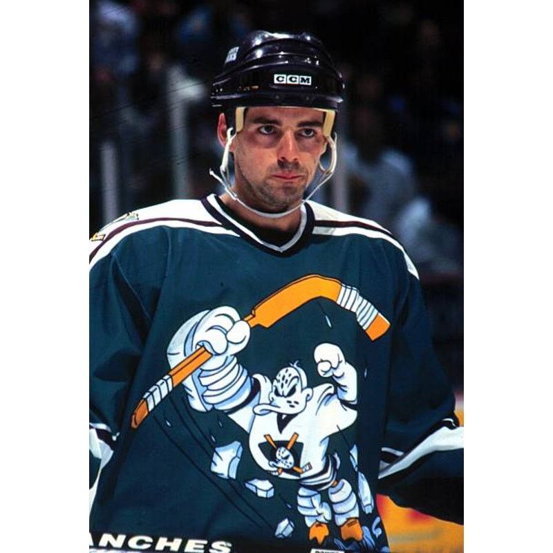 Ccm × NHL Anaheim Mighty Ducks 90s CCM WILD WING jersey 2X NHL vintage Size US XXL / EU 58 / 5 - 2 Thumbnail