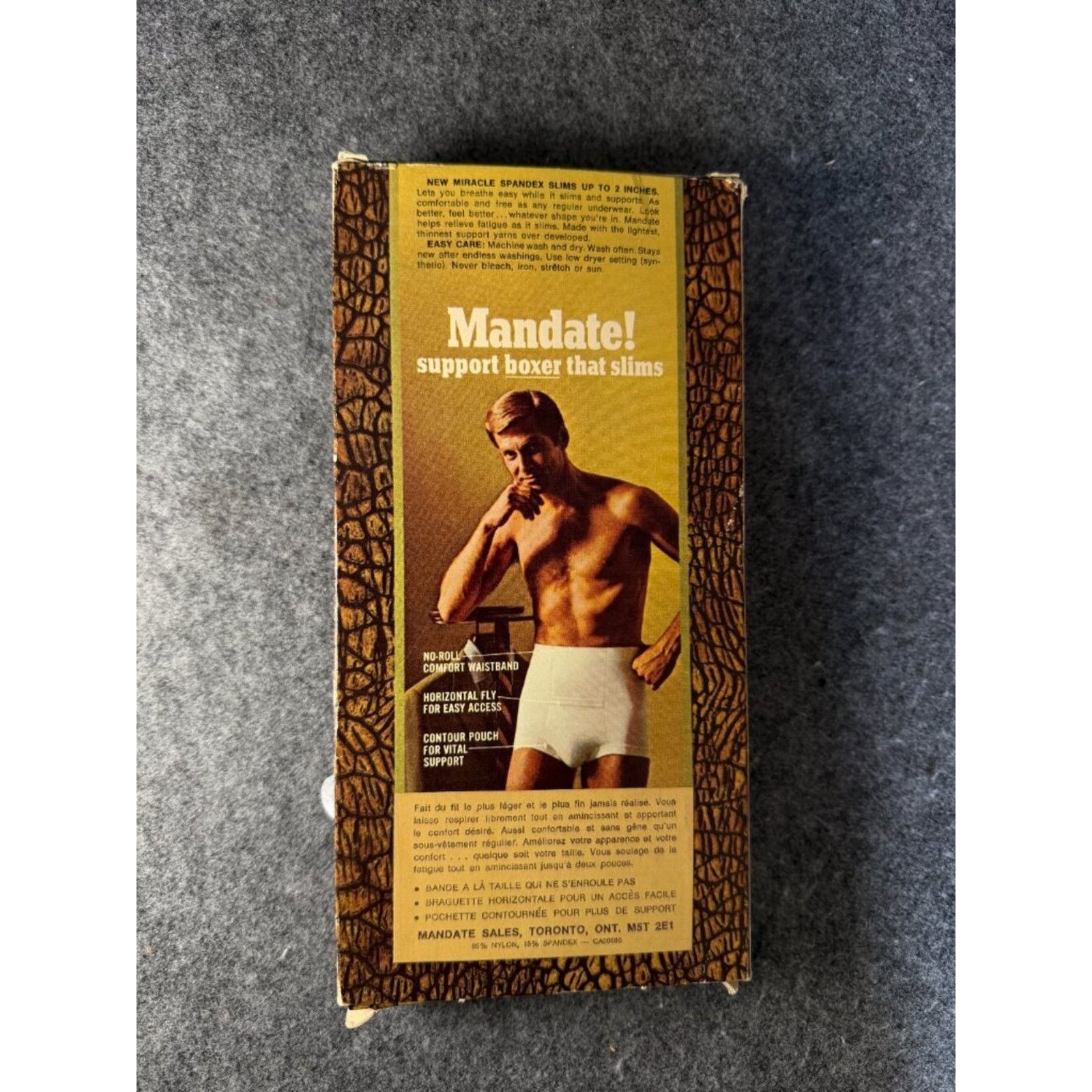 & Other Stories Mandate Support Boxer Vintage Men’s Underwear White New Size 34 - 6 Thumbnail