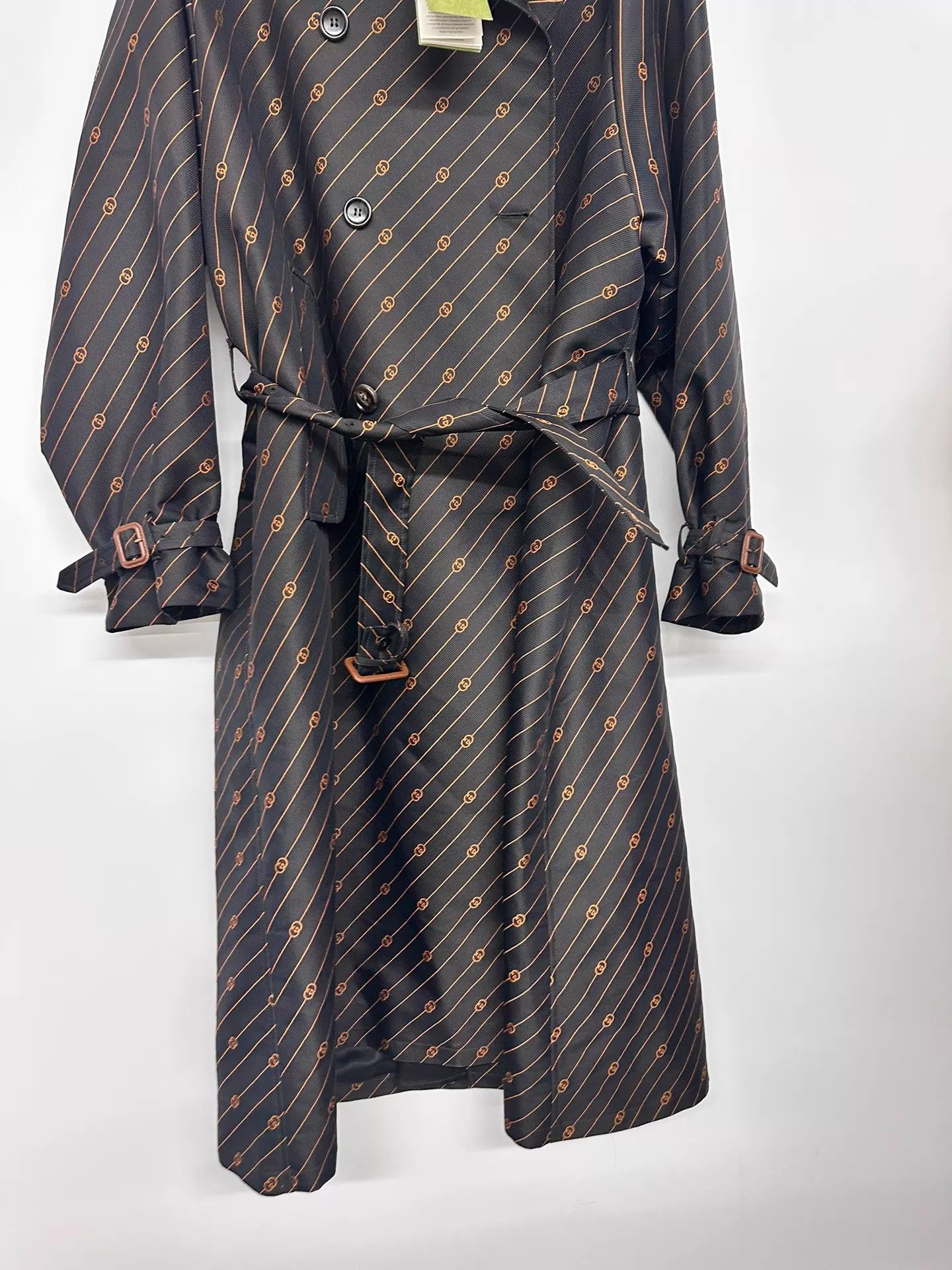 Gucci Gucci All Over Trench Coat 48 (Bust132,Length121) Size US M / EU 48-50 / 2 - 4 Thumbnail