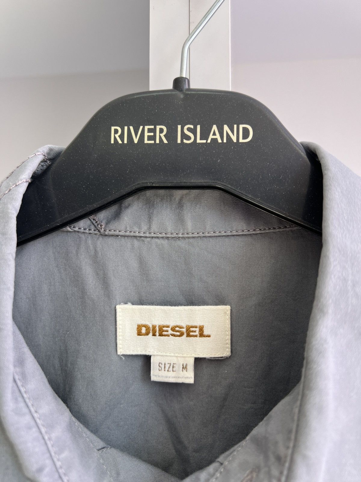 Diesel × Vintage Vintage Diesel Archival Y2K short sleeve Button up shirt Size US M / EU 48-50 / 2 - 8 Thumbnail