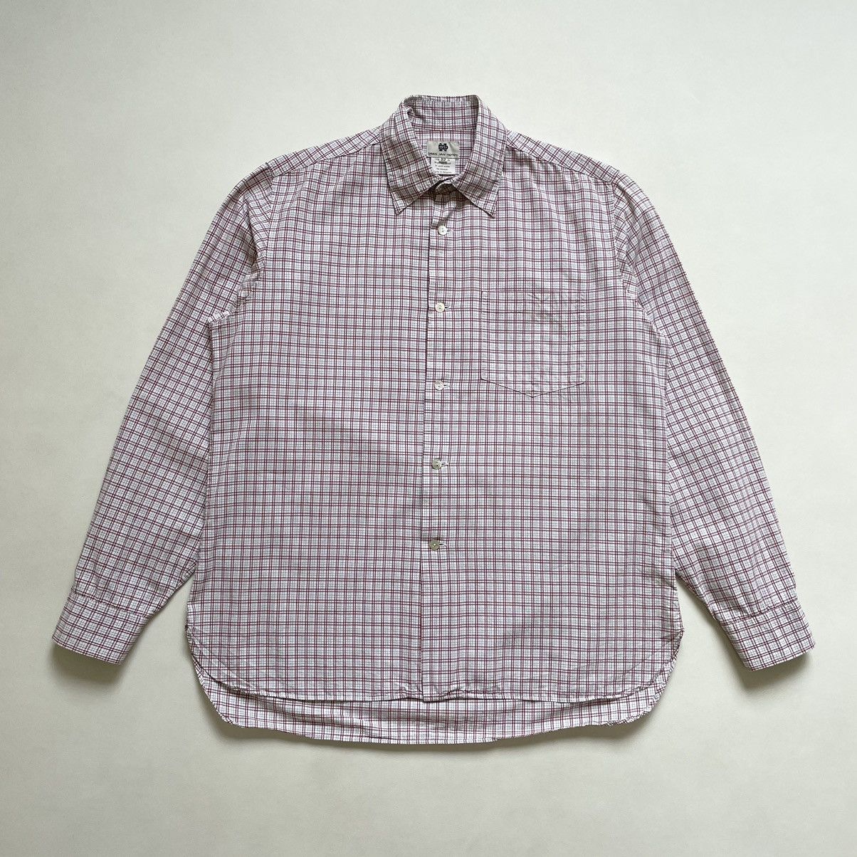 Early 2000s Check Cotton Shirt