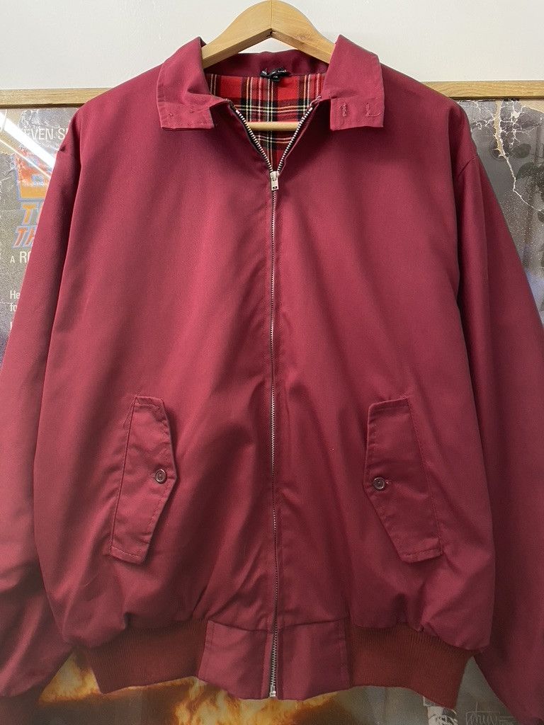 Vintage 90s Vintage England Made Essentials Style Harrington Jacket Size US XL / EU 56 / 4 - 1 Thumbnail